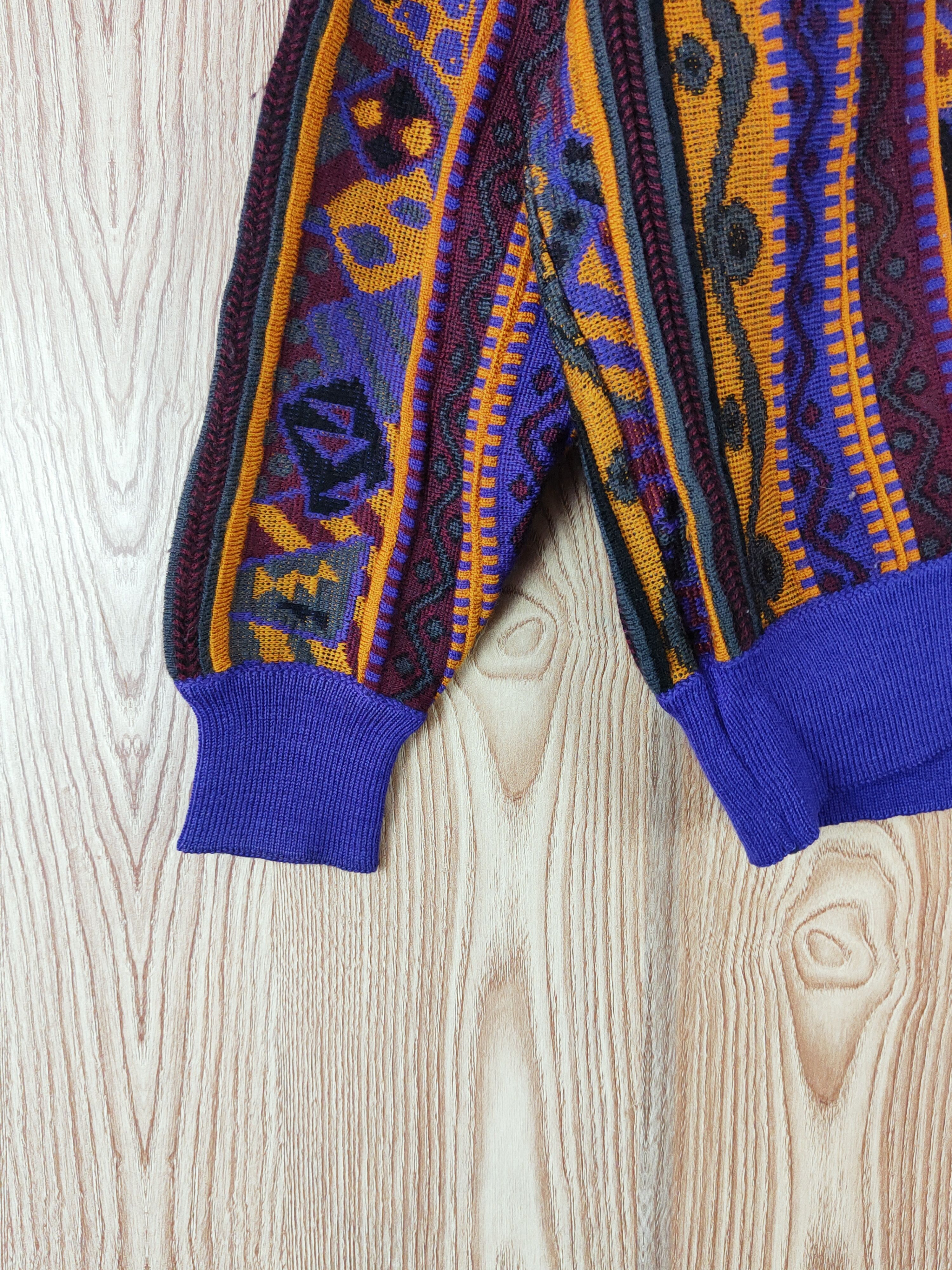 Homespun Knitwear Modigliani Purple Knitwear Sweatshirts #W661 Size US S / EU 44-46 / 1 - 4 Thumbnail