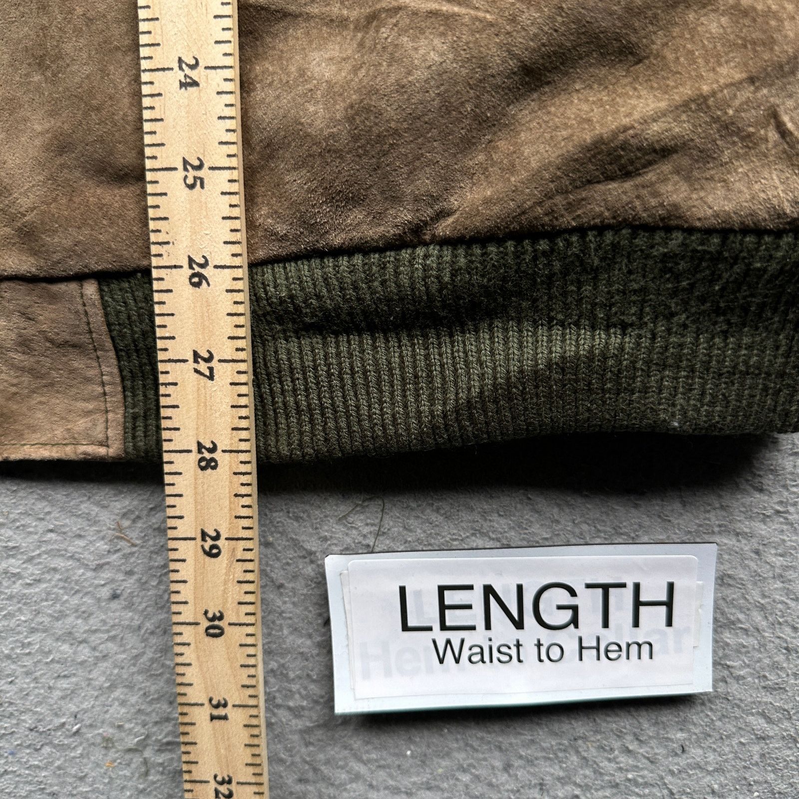 Other VTG Arizona Jean Genuine Leather Suede Bomber Jacket Large Size US L / EU 52-54 / 3 - 4 Thumbnail
