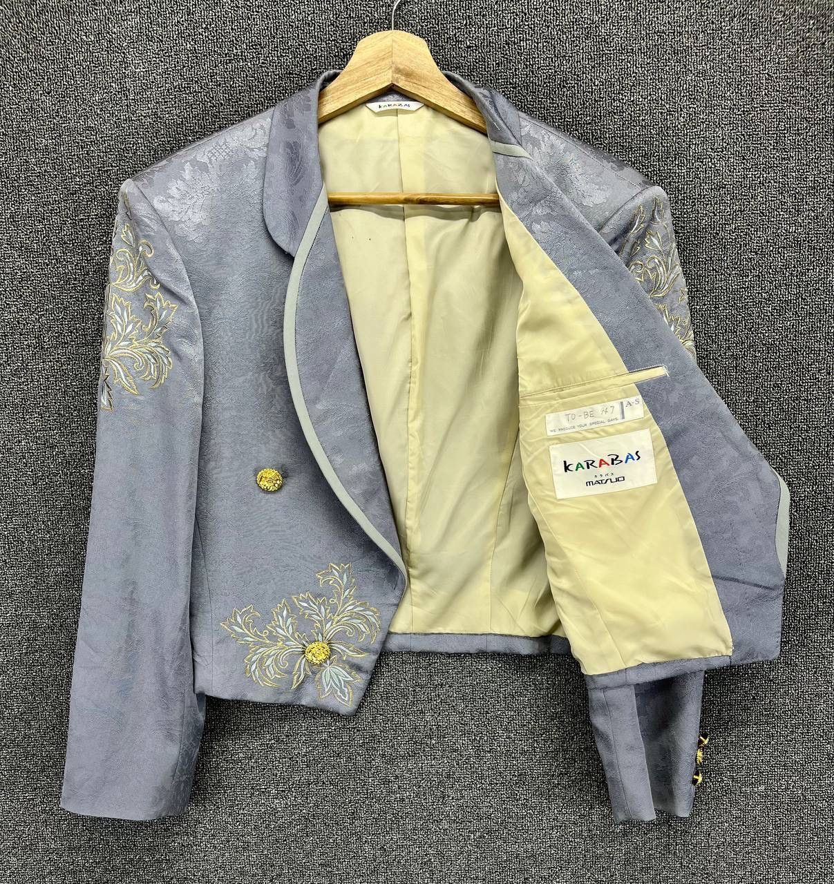 Japanese Brand Vintage Karabas Japanese Luxury Cardigan Jacket Size M / US 6-8 / IT 42-44 - 6 Thumbnail