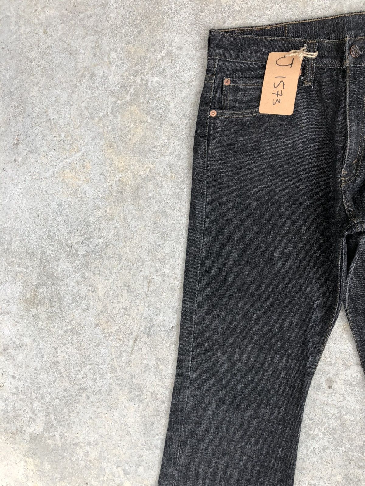 If Six Was Nine Y2k Levis 517 Flared Jeans Distressed Denim Size US 30 / EU 46 - 4 Thumbnail