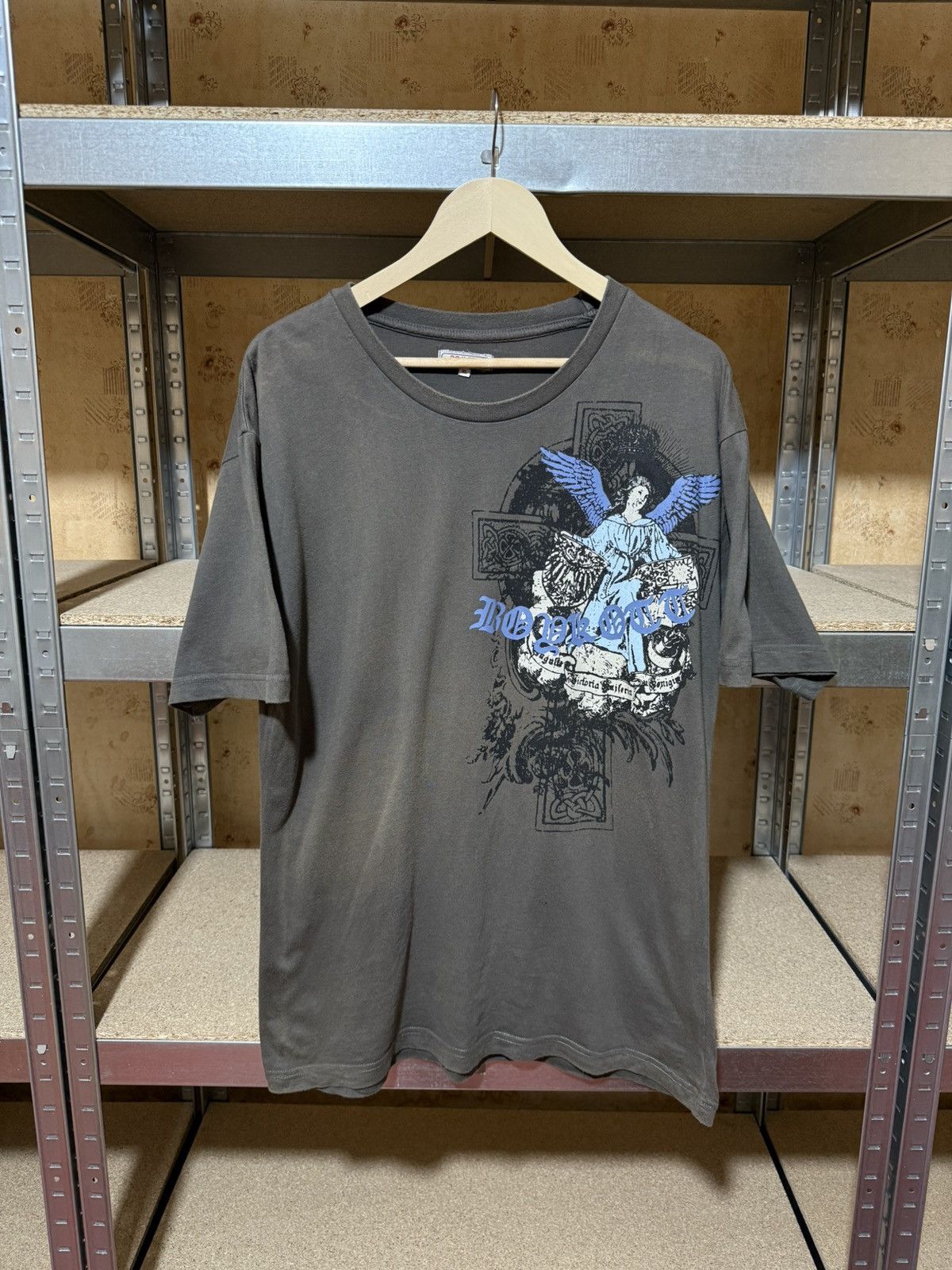 Boycott × Japanese Brand Vintage 90’s Sun Faded Boycott Angel Retro T-Shirt Y2K Hype Size US XL / EU 56 / 4 - 1 Thumbnail