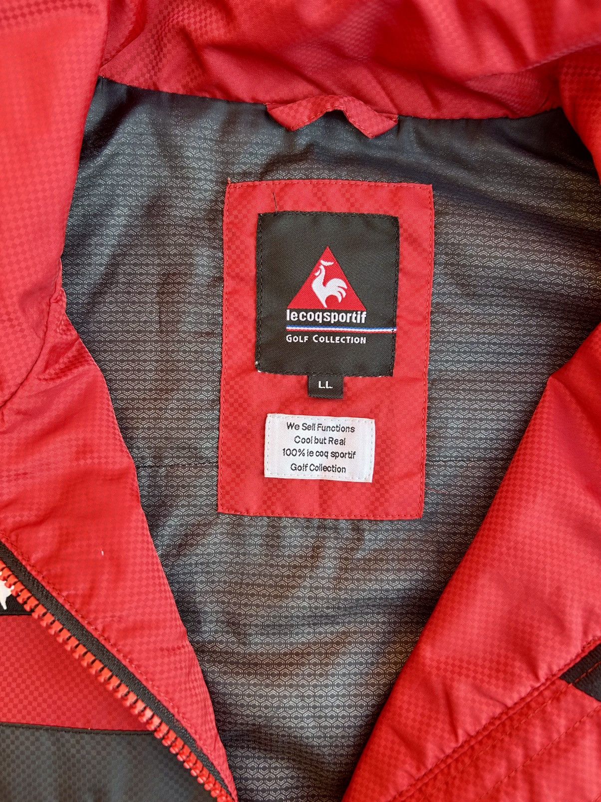 Japanese Brand × Vintage Lecoqsportif Golf Collection Nylon Zipper Jacket Size US L / EU 52-54 / 3 - 13 Thumbnail