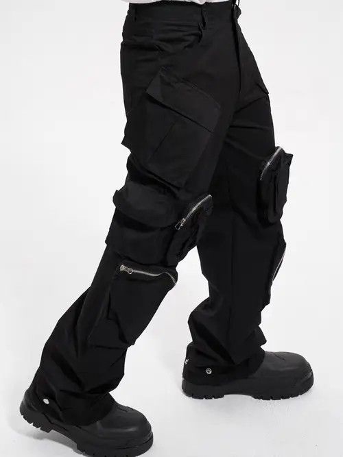 Japanese Brand Hirase x Arai Multi pocket utility grunge baggy cargo pants Size US 34 / EU 50 - 3 Thumbnail
