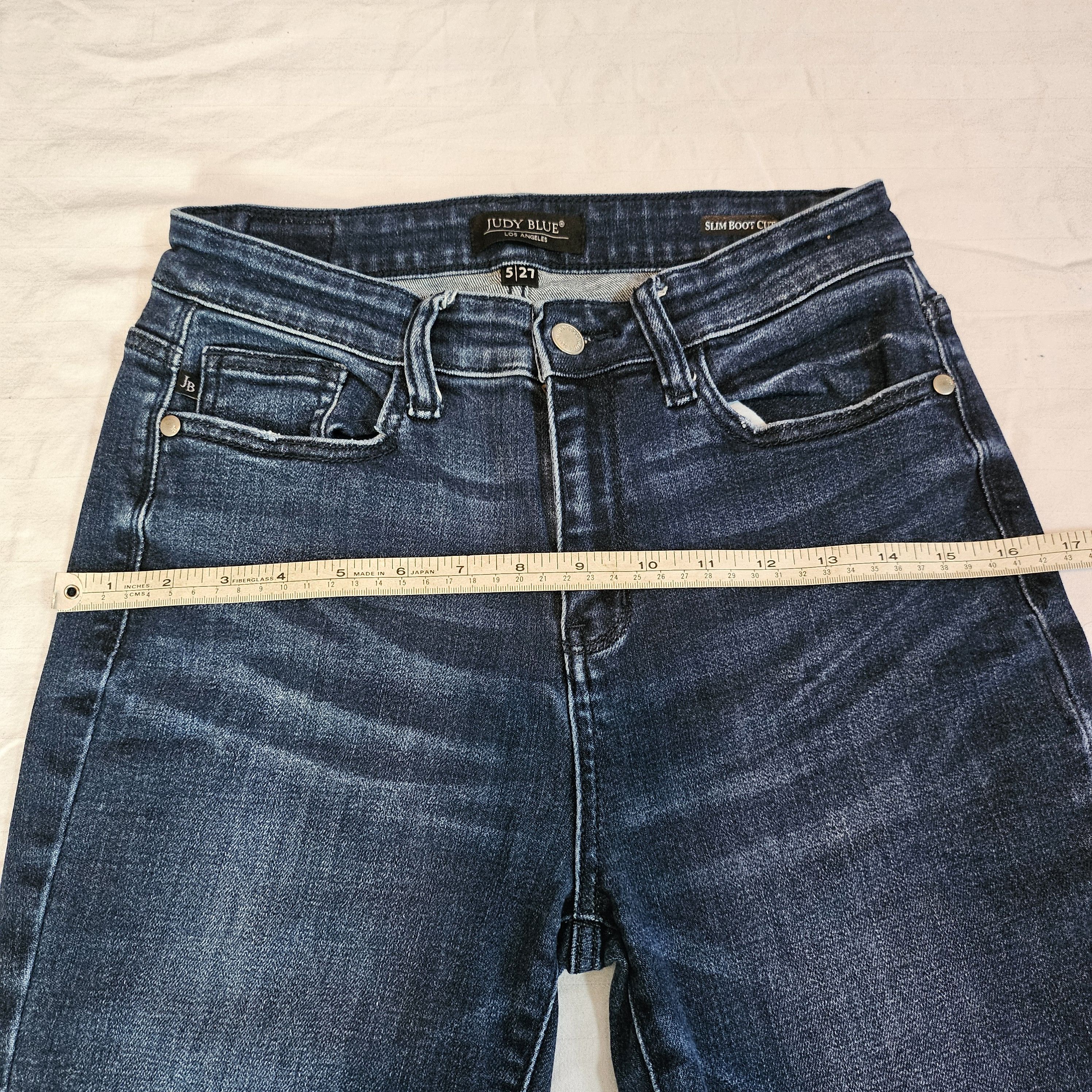 Judy Blue Judy Blue Slim Bootcut Jeans size 5 Woman's 27" Size 27" / US 4 / IT 40 - 4 Thumbnail