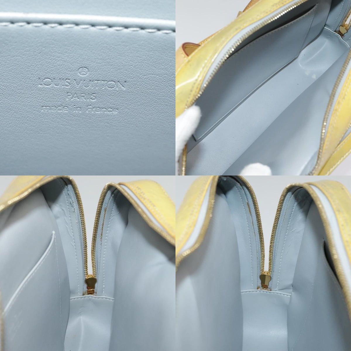 Louis Vuitton LOUIS VUITTON Monogram Vernis Marley Backpack Gris M91038 Size ONE SIZE - 12 Thumbnail