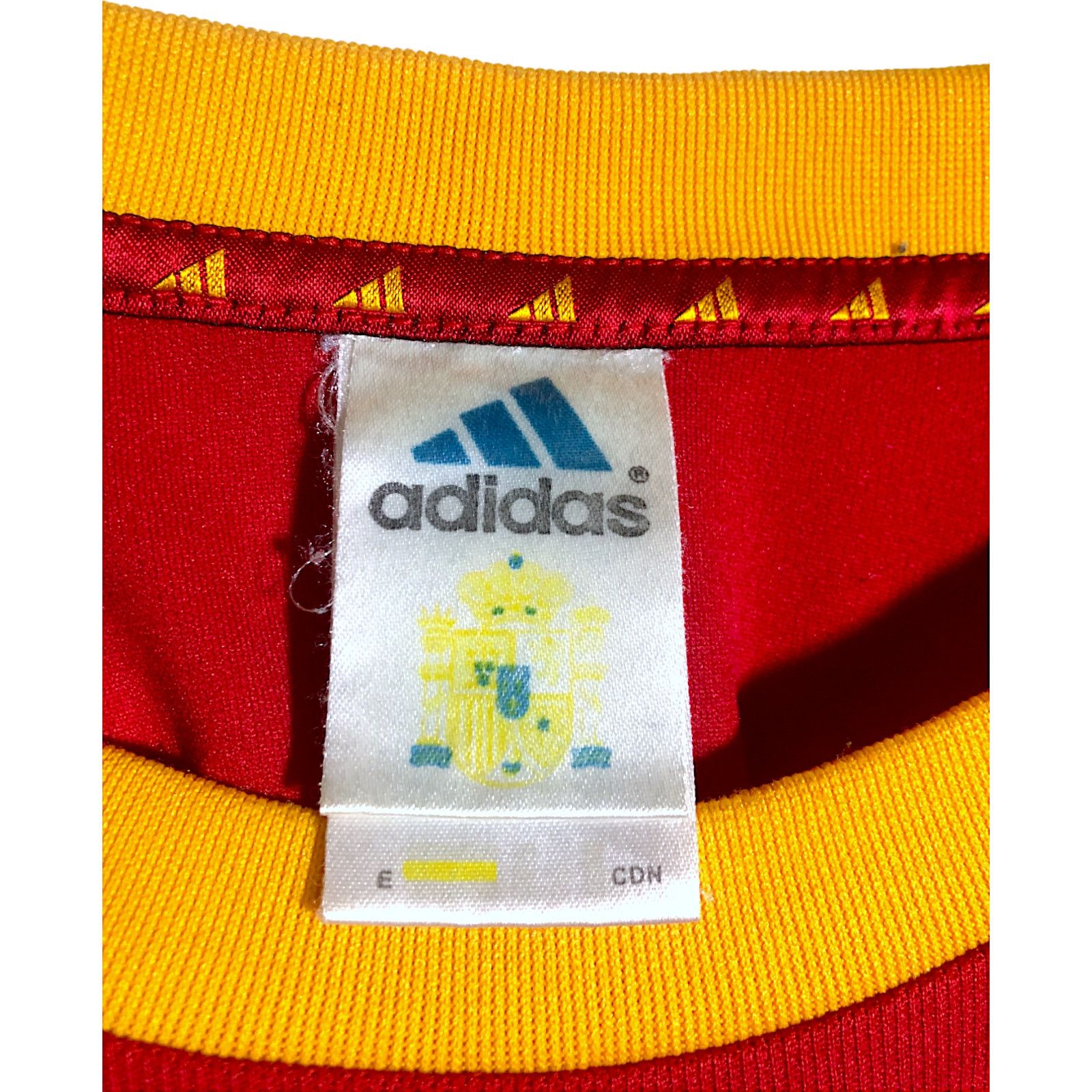 Adidas Spain World Cup 2002 Authentic Adidas Soccer Jersey - Large Size US L / EU 52-54 / 3 - 6 Thumbnail