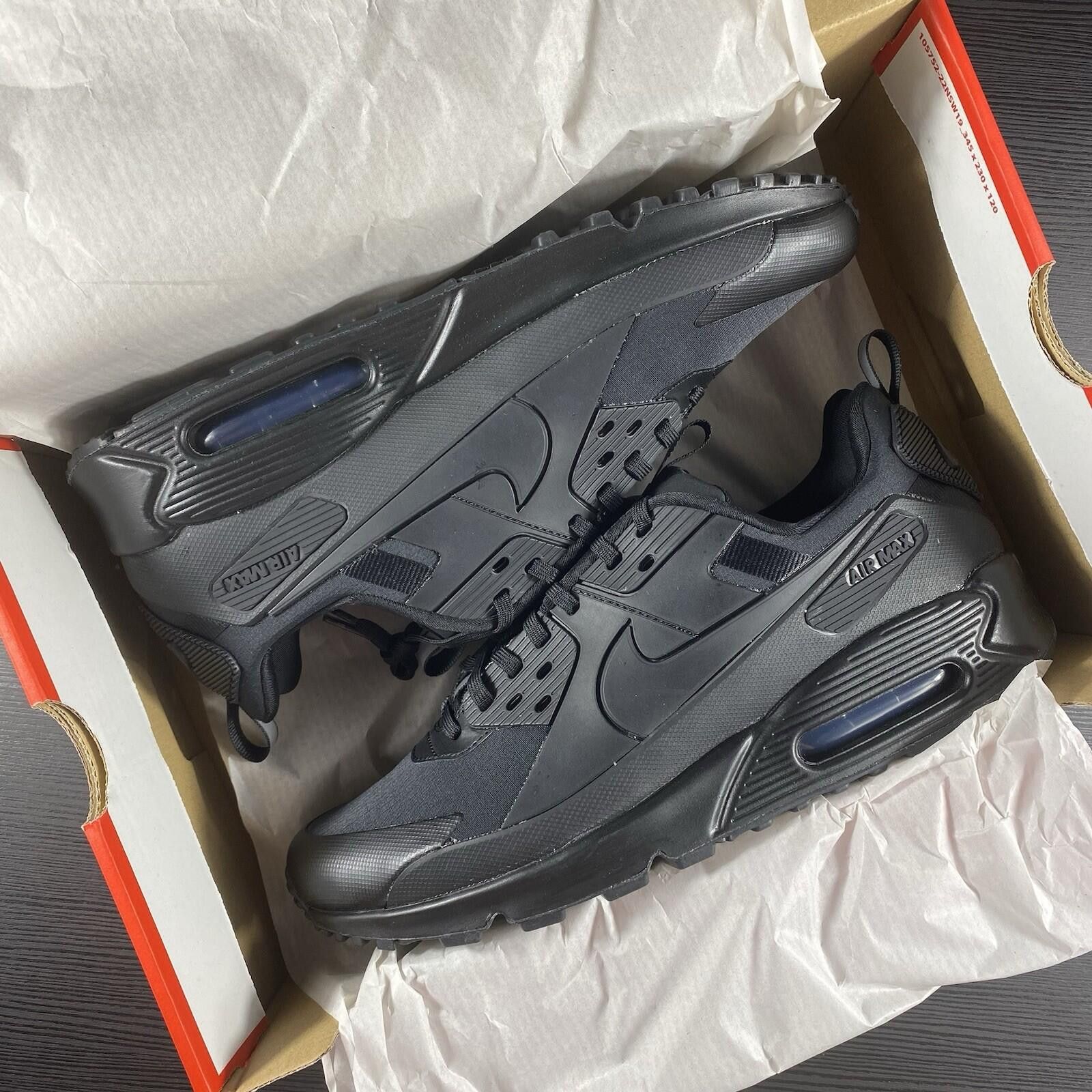 Nike 🔥UK 10 - Nike Air Max Drift 90 Triple Black - HQ1416 001🔥 Size US 11 / EU 44 - 1 Thumbnail