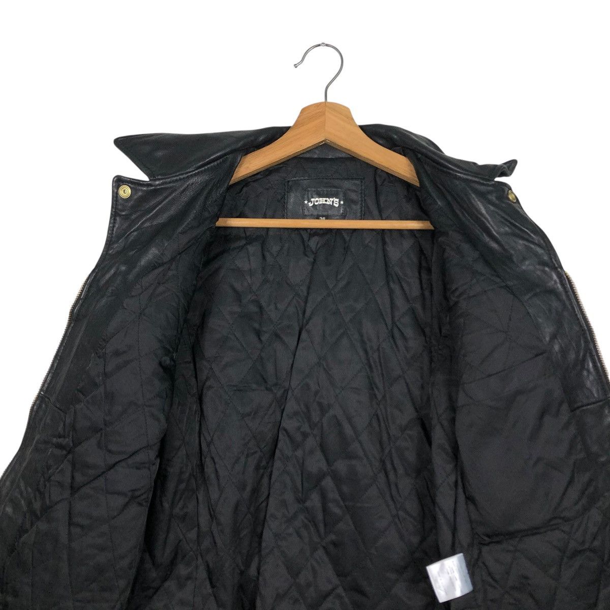 Japanese Brand 🔥VINTAGE BIKER LEATHER JACKET JOHN’S JAPAN ISSEY MIYAKE Size US M / EU 48-50 / 2 - 16 Thumbnail