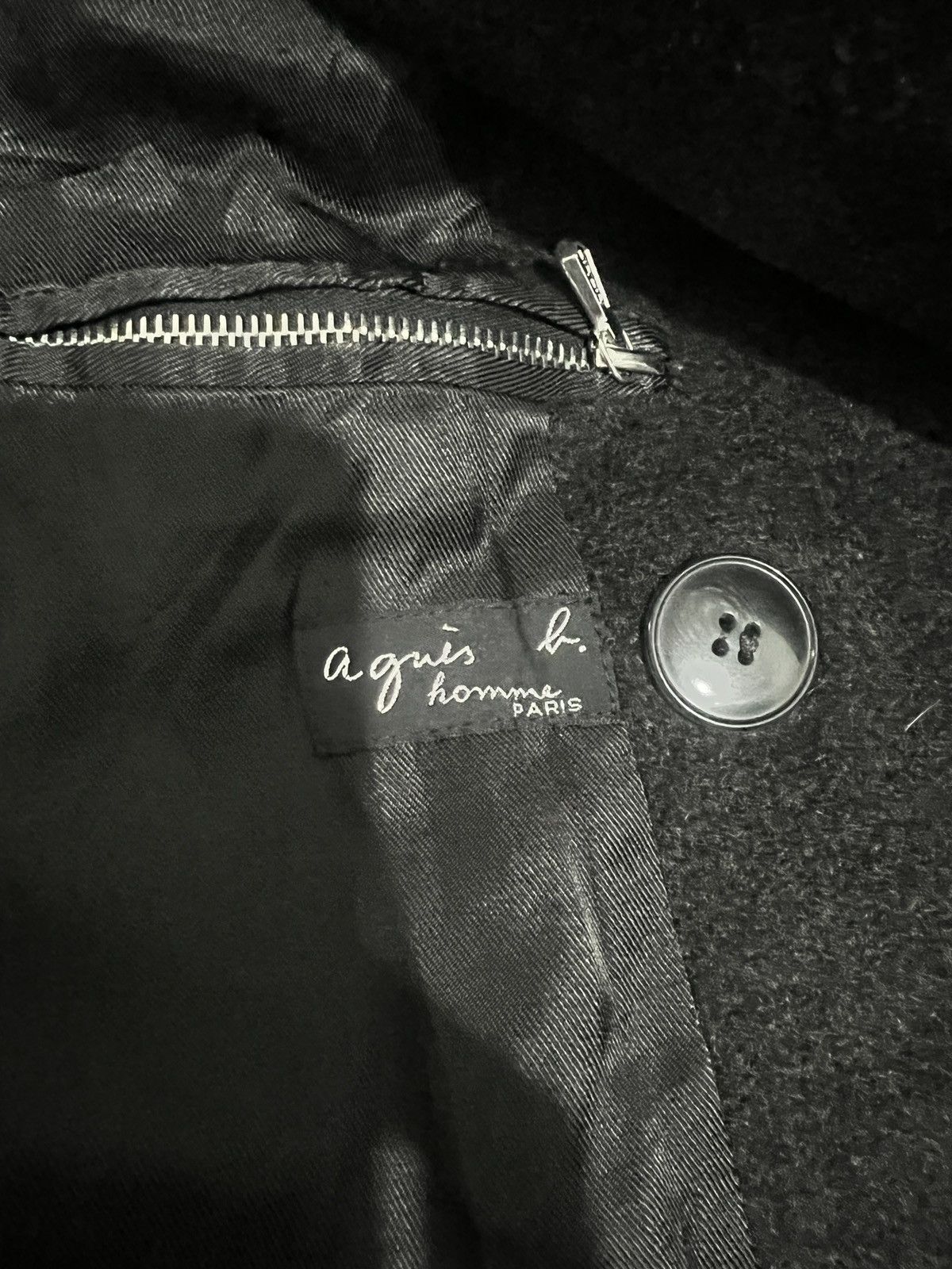 Designer × agnes b. Agnes B Wool Overcoat Size US L / EU 52-54 / 3 - 6 Thumbnail