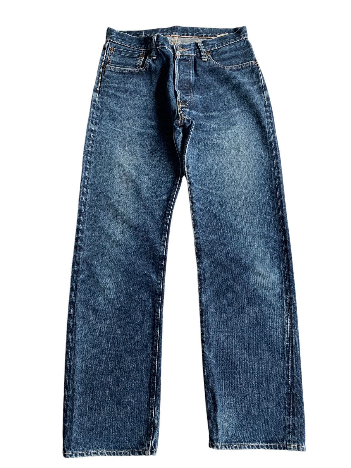 Kapital FOB Factory Selvedge Button Fly Japanese Denim Size US 30 / EU 46 - 2 Thumbnail