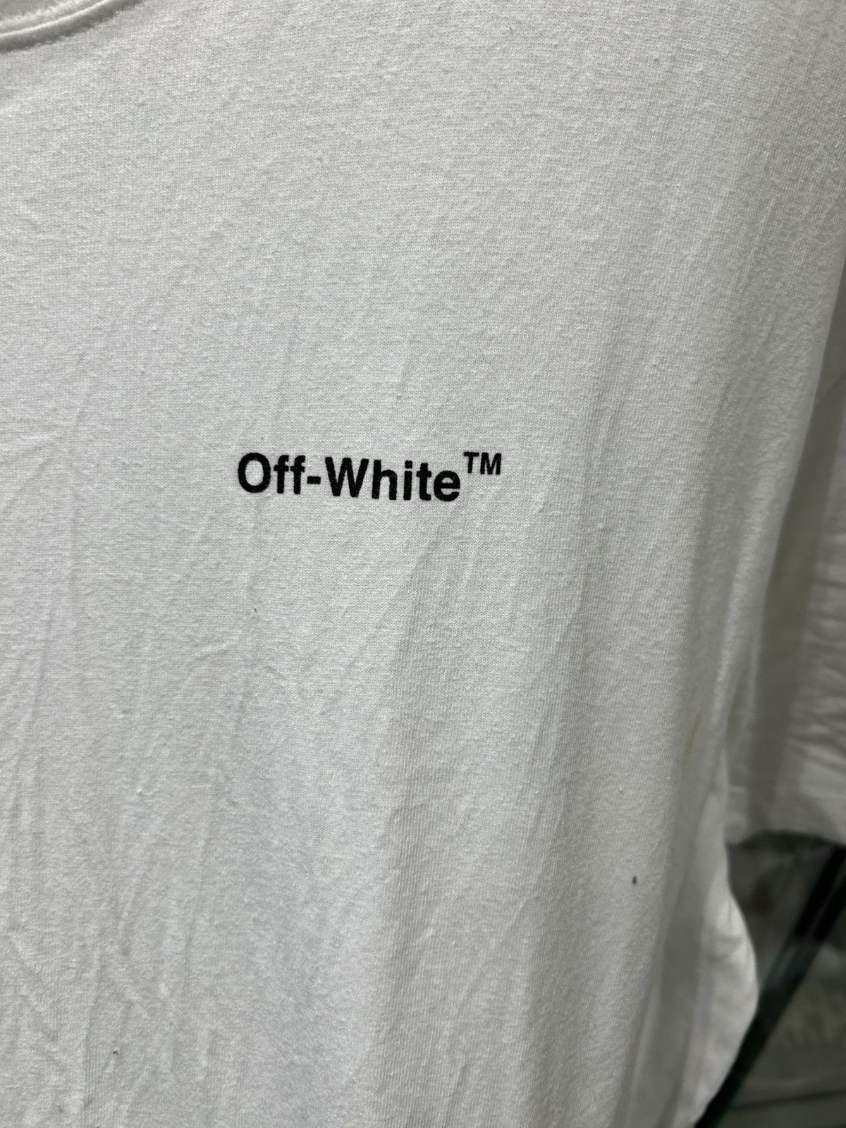 Off-White Offwhite arrows tee white Size US XL / EU 56 / 4 - 5 Thumbnail