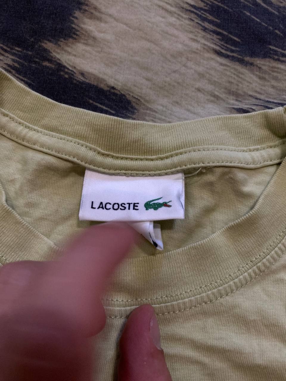 Lacoste T-Shirt Lacoste logo Streetwear Y2K Vintage Size US XL / EU 56 / 4 - 2 Thumbnail