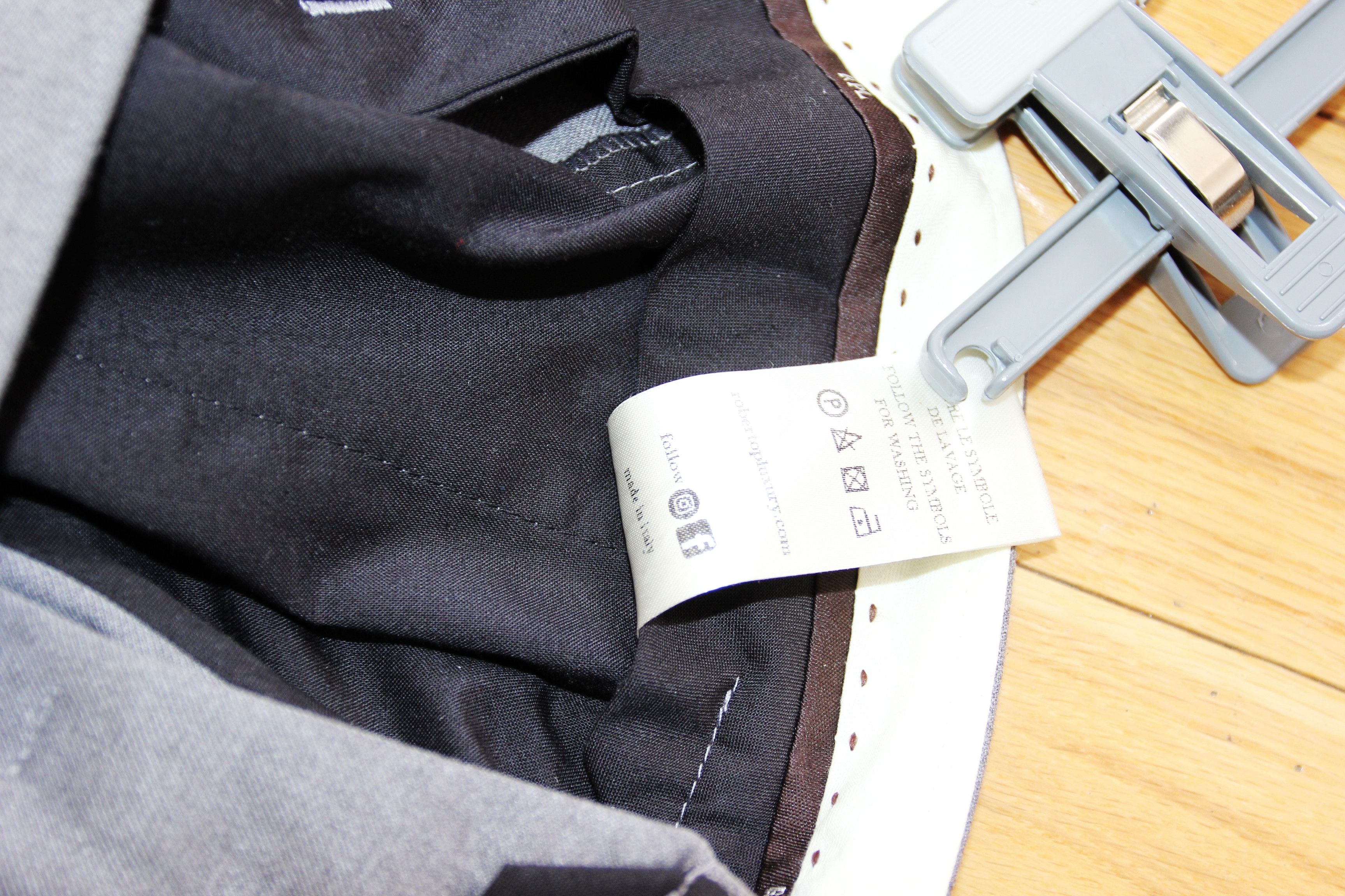 Other BNWT AW24 RPL ROBERTOPLUXURY DRESS PANTS GREY 32 Size US 32 / EU 48 - 9 Thumbnail