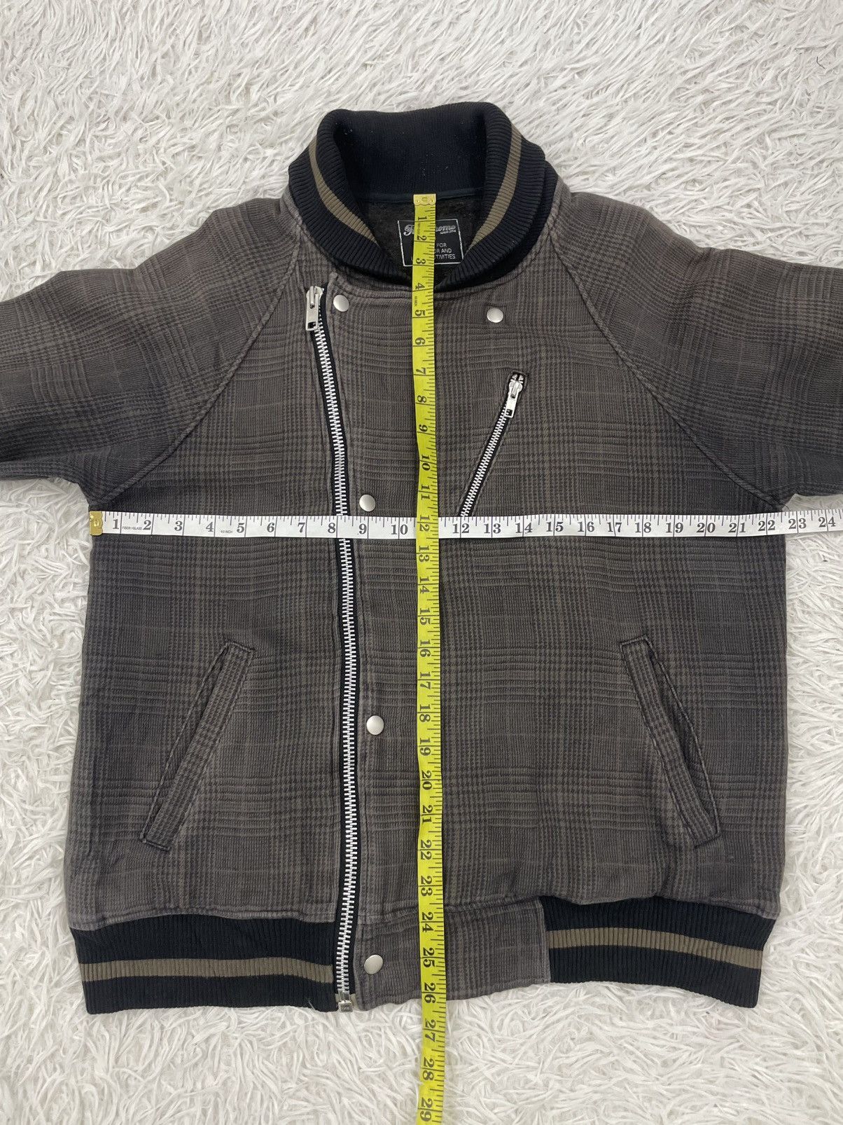 Final Home Vintage Final Home Asymmetrical Plaid Jacket Size US M / EU 48-50 / 2 - 10 Thumbnail