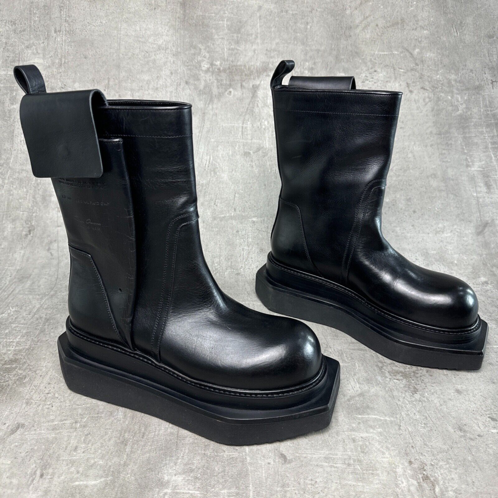 Rick Owens RICK OWENS Fogpocket Turbo Cyclops Beatle Boots | Grailed