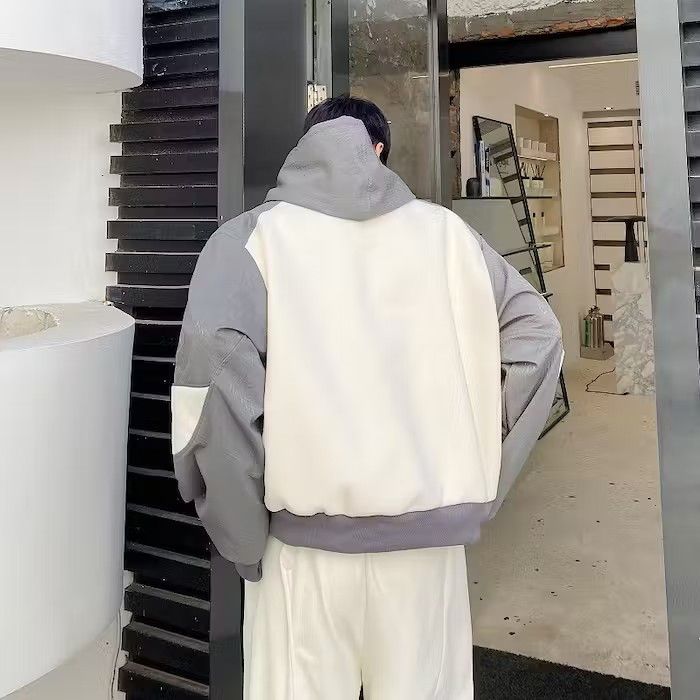 Japanese Brand Two Tone Hoodie Size US L / EU 52-54 / 3 - 3 Thumbnail