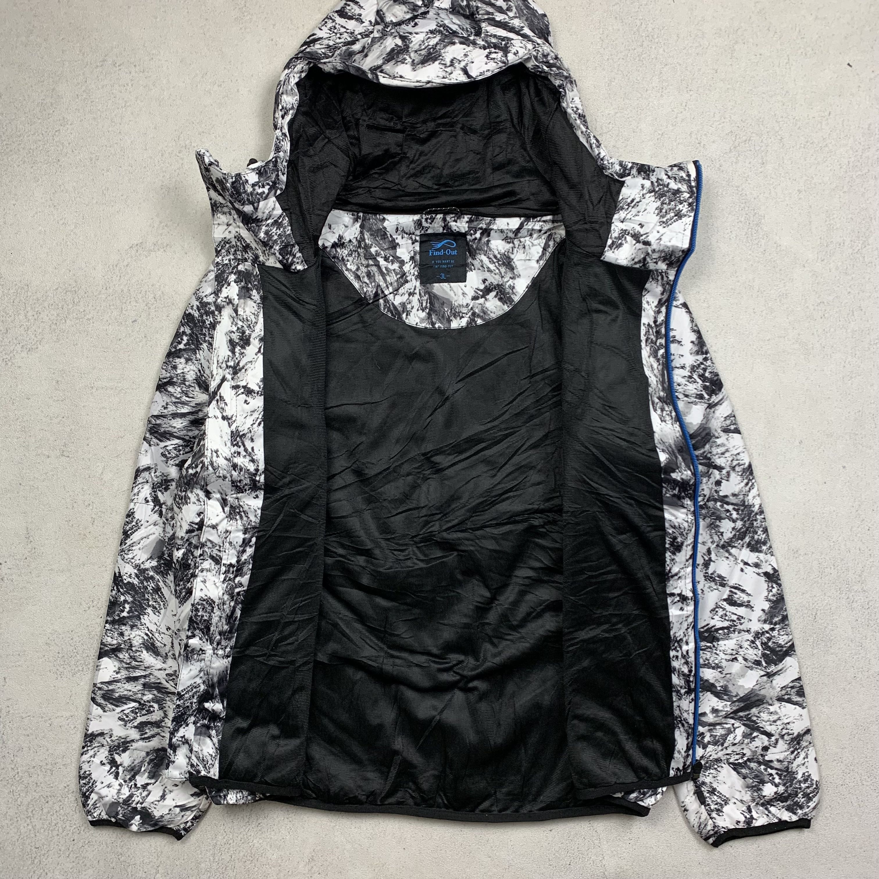 Japanese Brand Field Core Paint Splatter 3D Pattern Puffer Jacket Size US L / EU 52-54 / 3 - 6 Thumbnail
