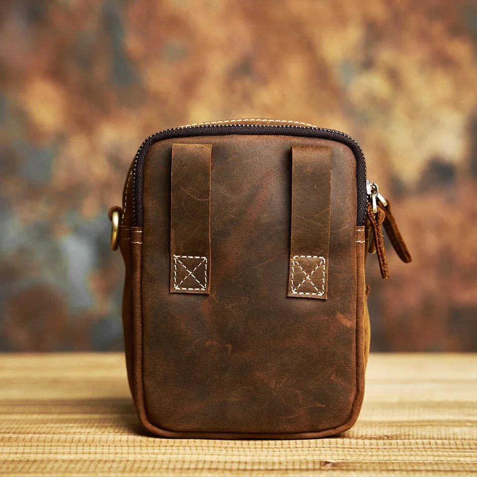 Japanese Brand Mini Shoulder Bag Leather Size ONE SIZE - 2 Thumbnail