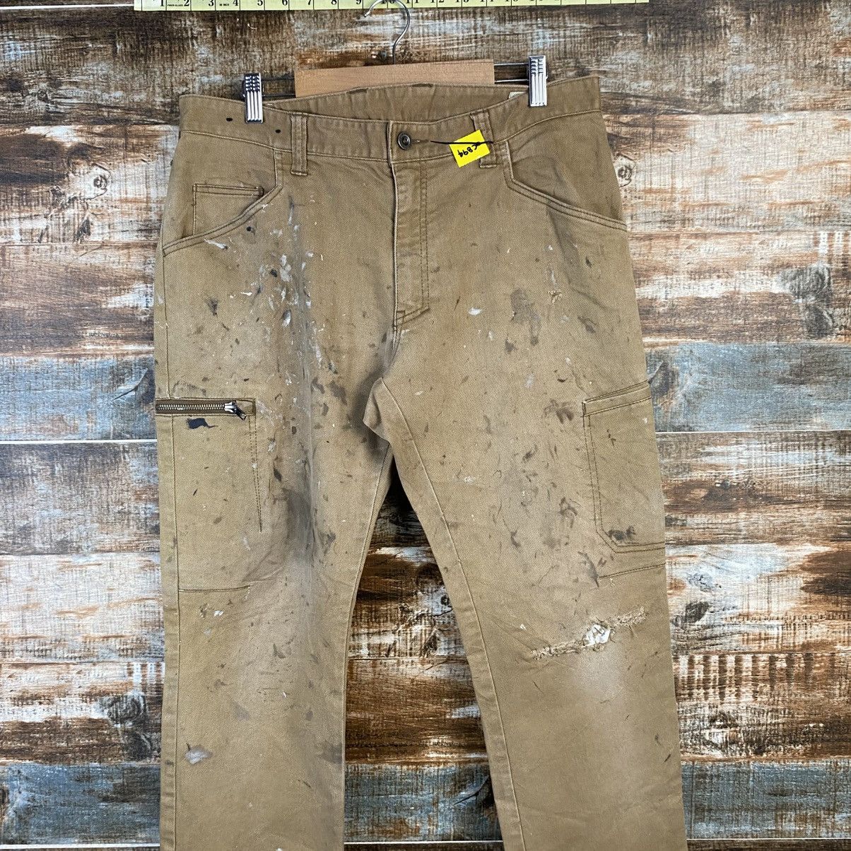 Japanese Brand DL Fine Assint Beige Cargo Multipocket Pants #C894 Size US 32 / EU 48 - 2 Thumbnail
