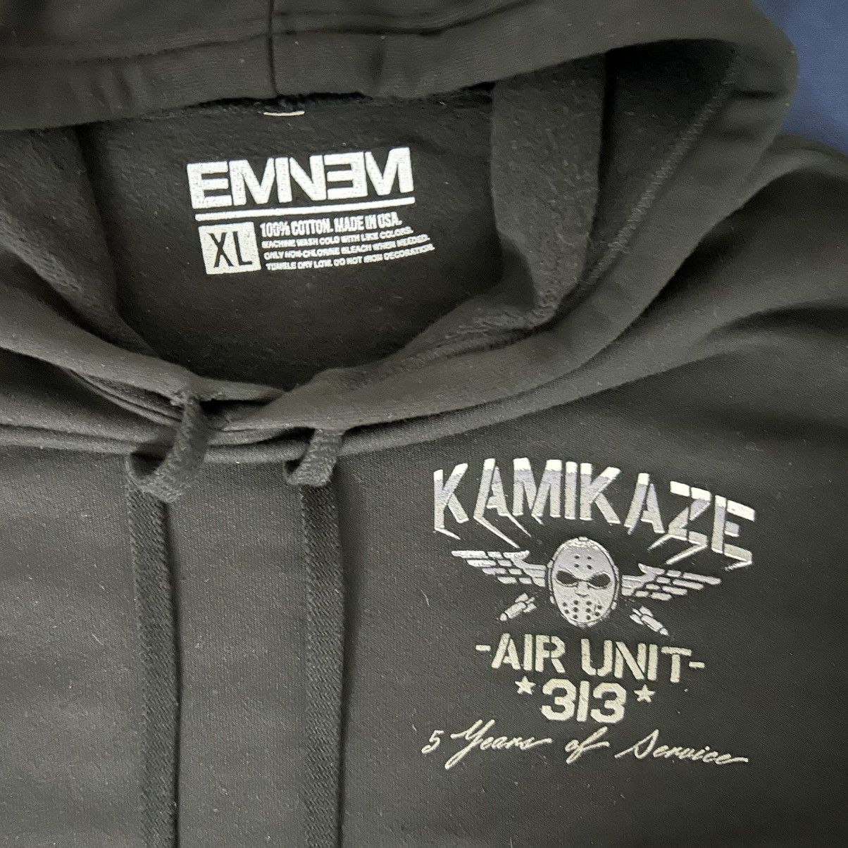 Eminem Kamikaze Flag Hoodie Size US XL / EU 56 / 4 - 5 Thumbnail