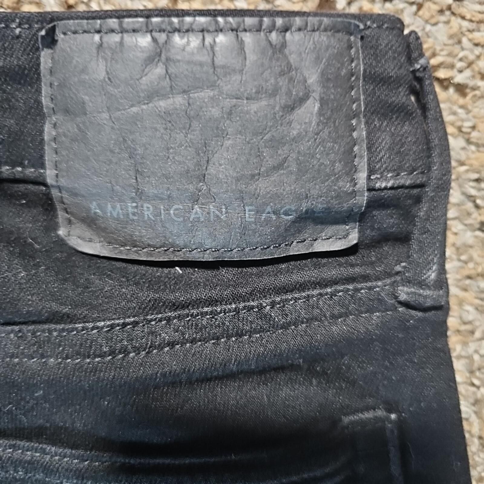 American Eagle Outfitters American Eagle Airflex+ 29/32 Black Jeans Size US 29 - 7 Thumbnail