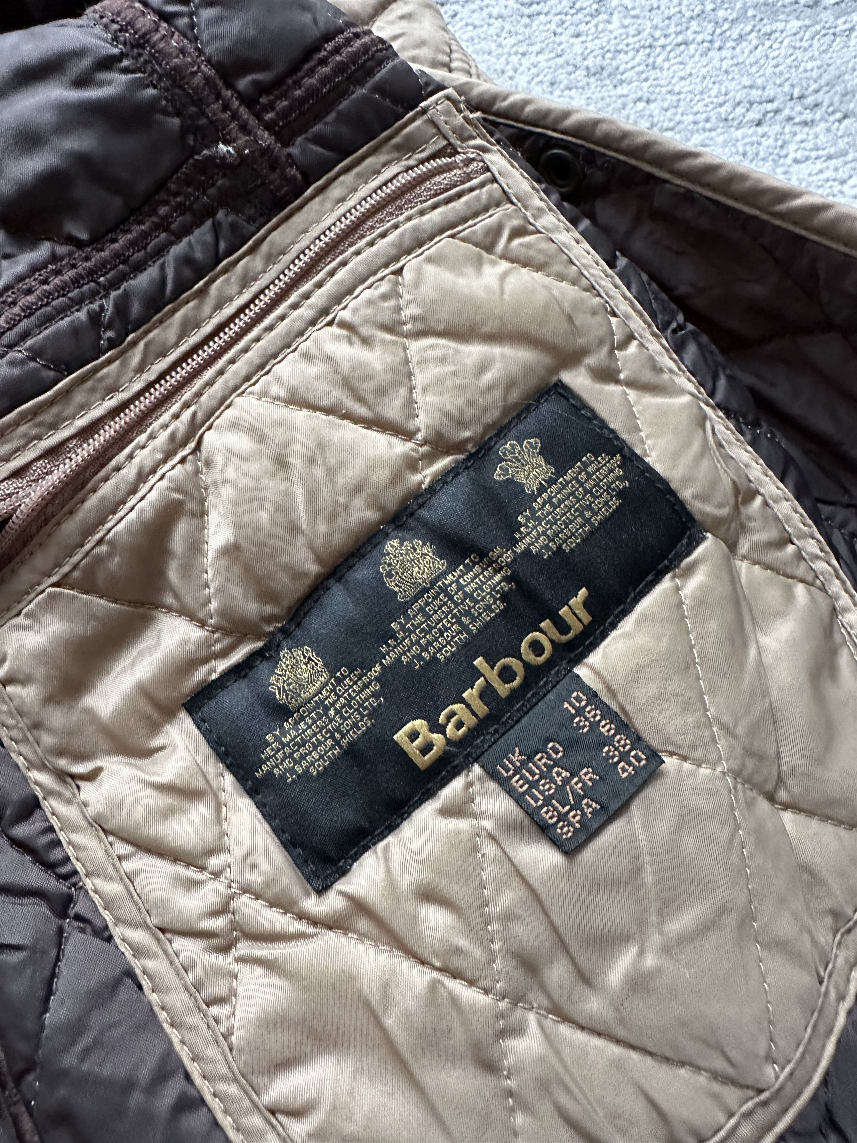Barbour quilted jacket