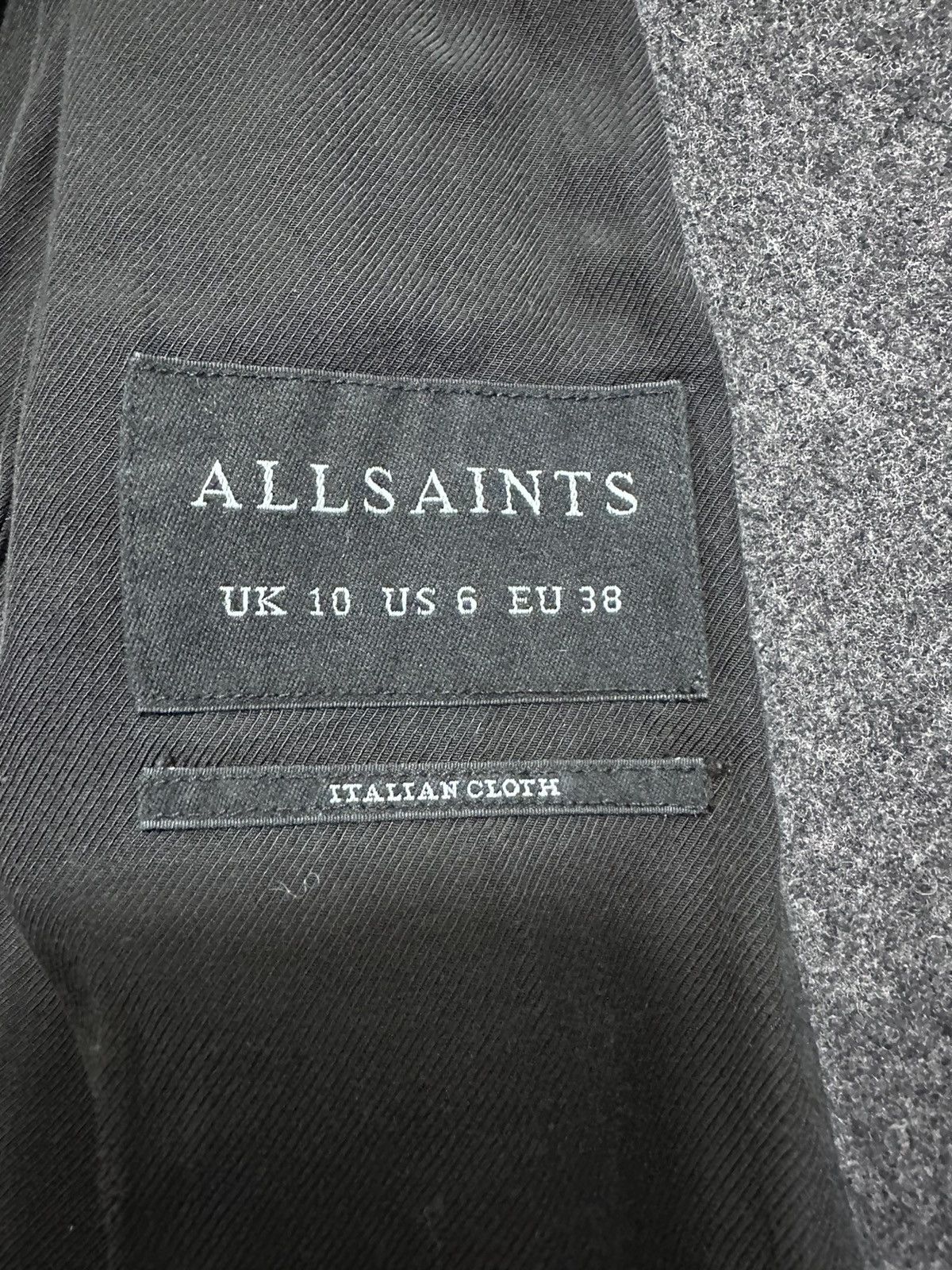 Allsaints AllSaints Trench Coats Wool Leather Leni Coat US6 UK10 EU38 Size M / US 6-8 / IT 42-44 - 5 Thumbnail