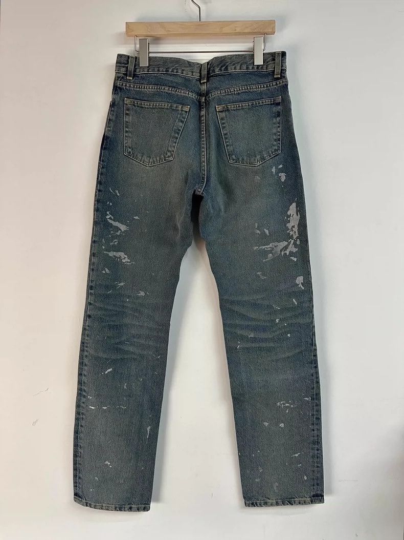 Helmut Lang HELMUT LANG Silver ink blue jeans Size US 33 - 4 Thumbnail