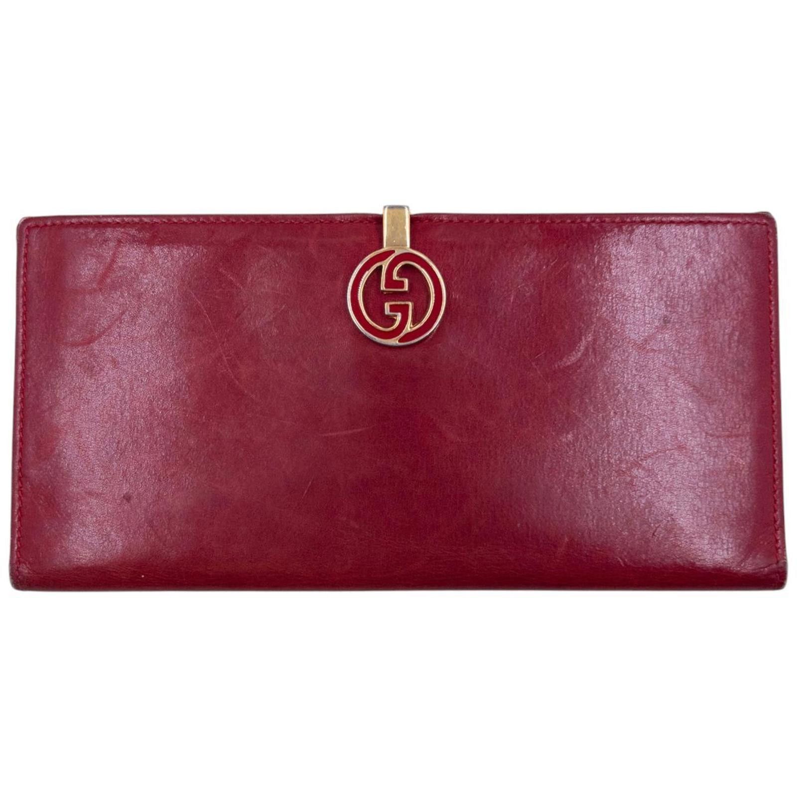 Gucci Vintage Gucci Leather Purse Size ONE SIZE - 1 Thumbnail