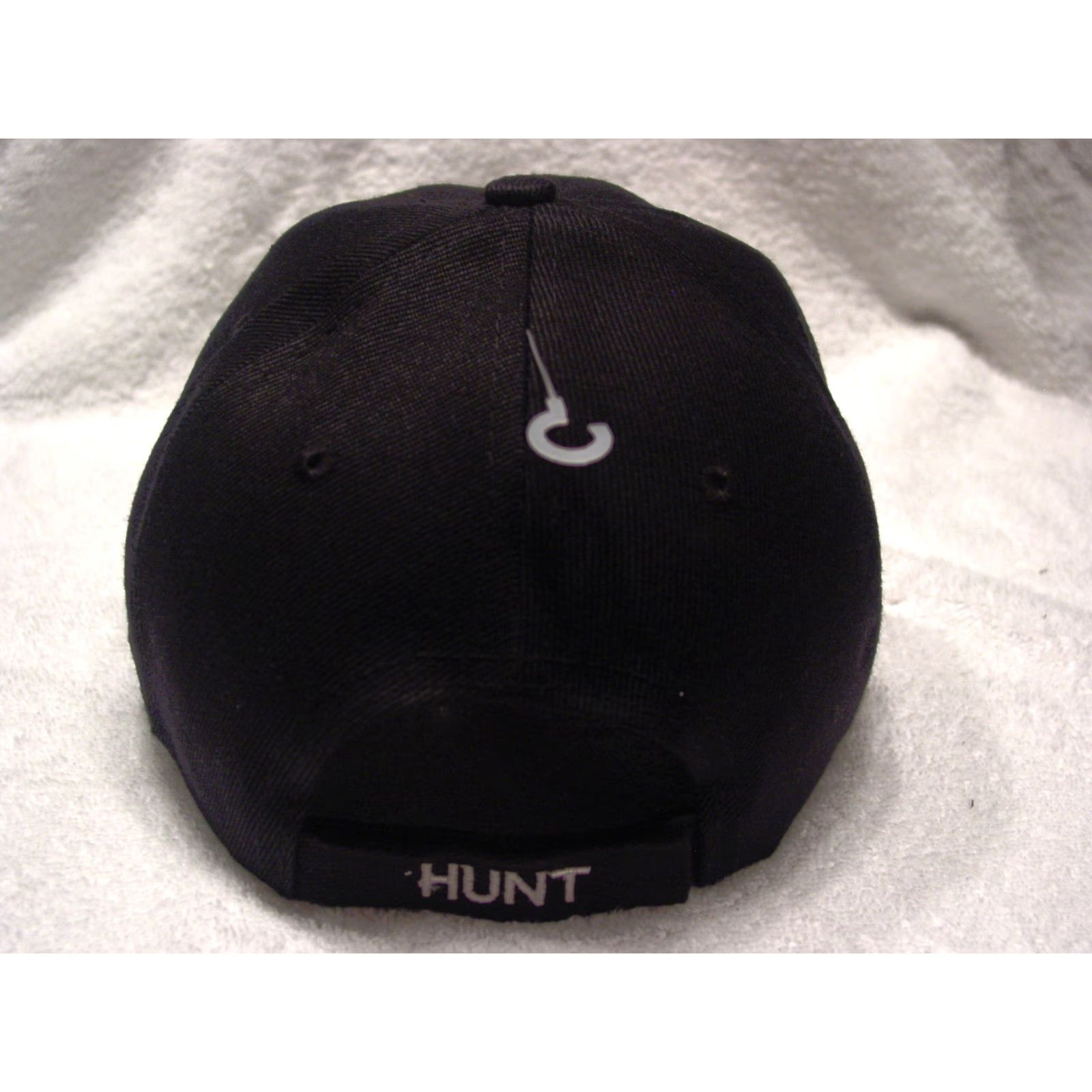 Hunter VINTAGE RM Hunting Baseball Cap Men Adjustable Black Outdoor Deer Rifle Hunting 90s Size ONE SIZE - 2 Thumbnail
