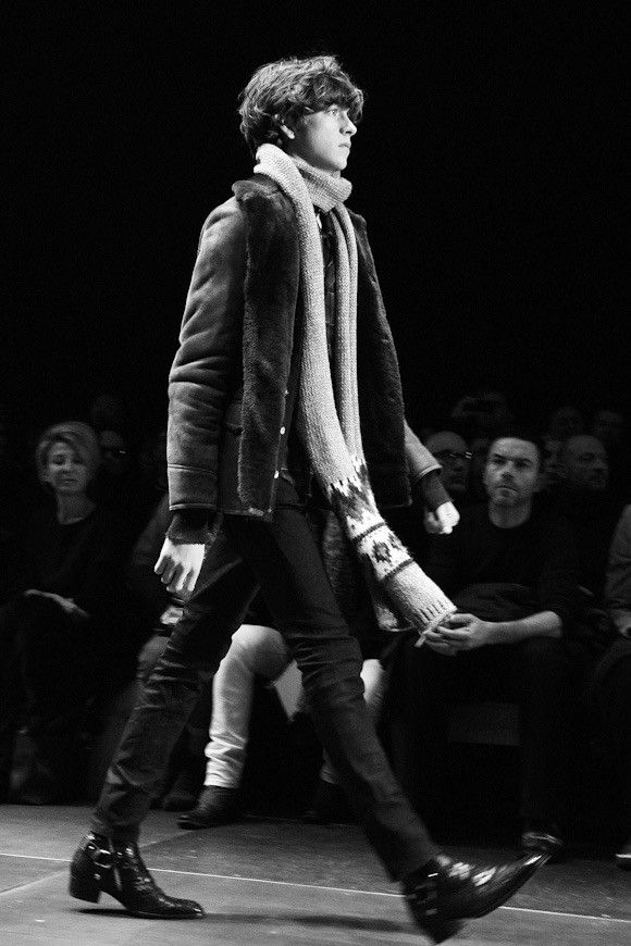 Saint Laurent Paris SAINT LAURENT PARIS BY HEDISLIMANE 13FW SHEARLING FUR JACKET Size US S / EU 44-46 / 1 - 7 Thumbnail
