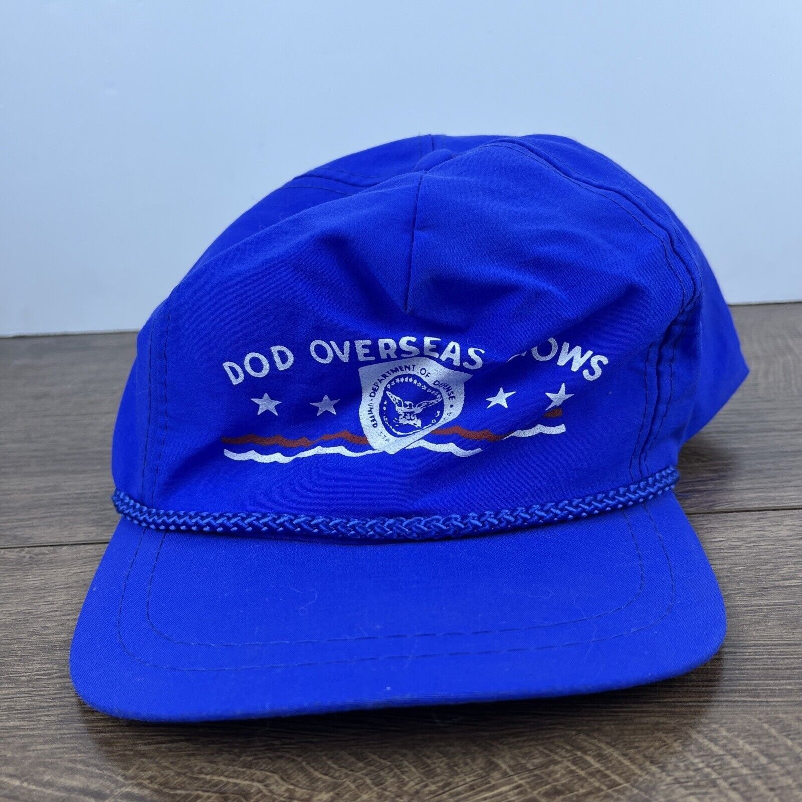 Other DOD Overseas Shows Hat DOD Blue Hat Snapback Adjustable Adul Size ONE SIZE - 2 Thumbnail