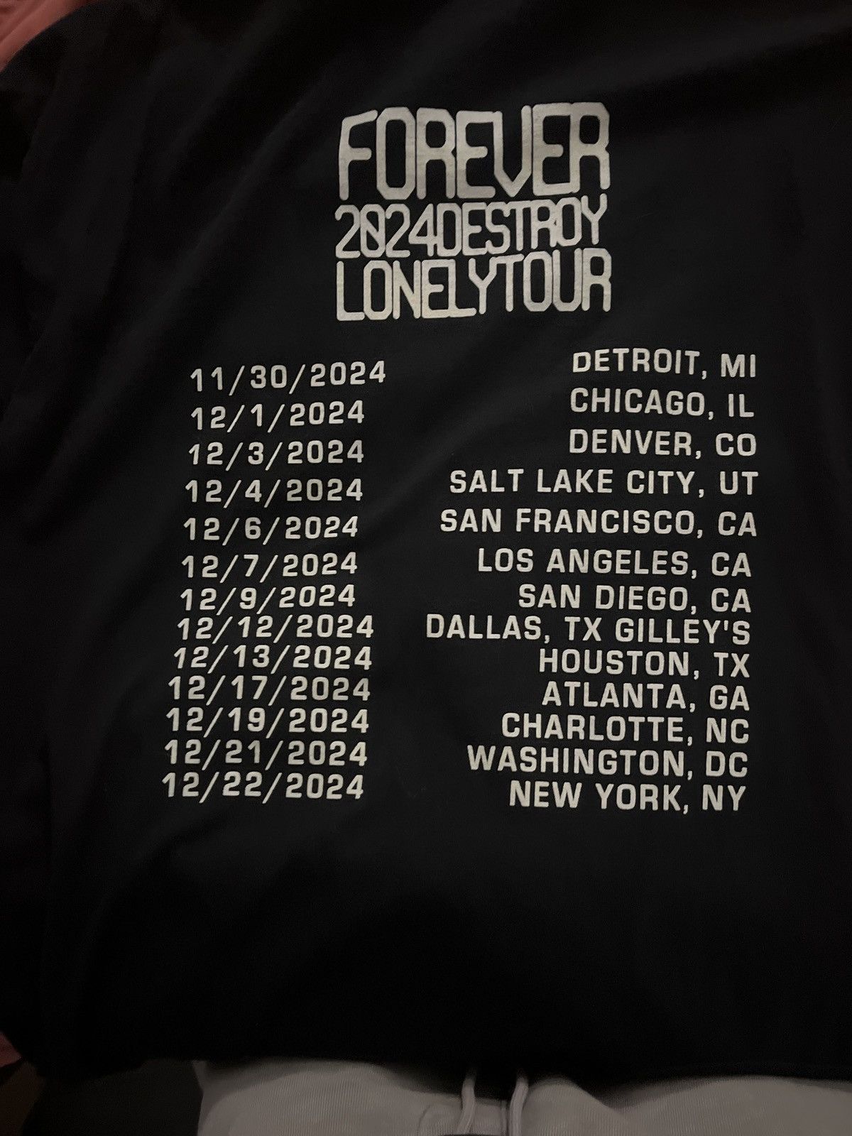 Destroy Lonely BBYMONEY DESTROY LONELY MERCH TEE Size US L / EU 52-54 / 3 - 2 Thumbnail