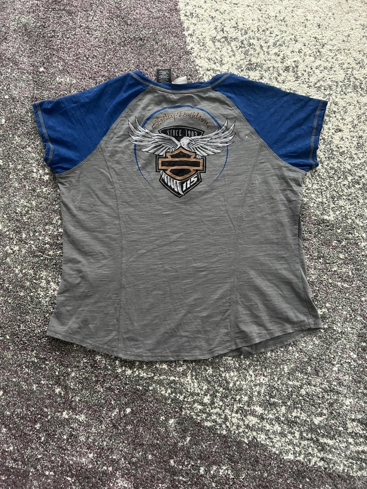 Harley Davidson Women's Harley-Davidson 115 Years Graphic Short Sleeve Size XXL / US 16-18 / IT 52-54 - 4 Thumbnail