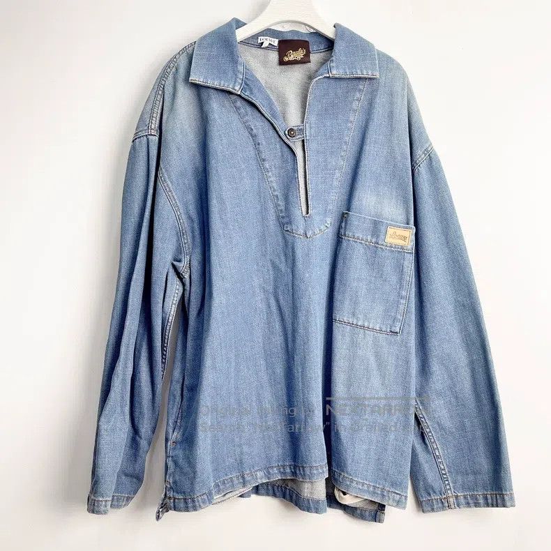 Loewe Loewe Blue Paula's Ibiza Series Denim Top Size US M / EU 48-50 / 2 - 1 Thumbnail