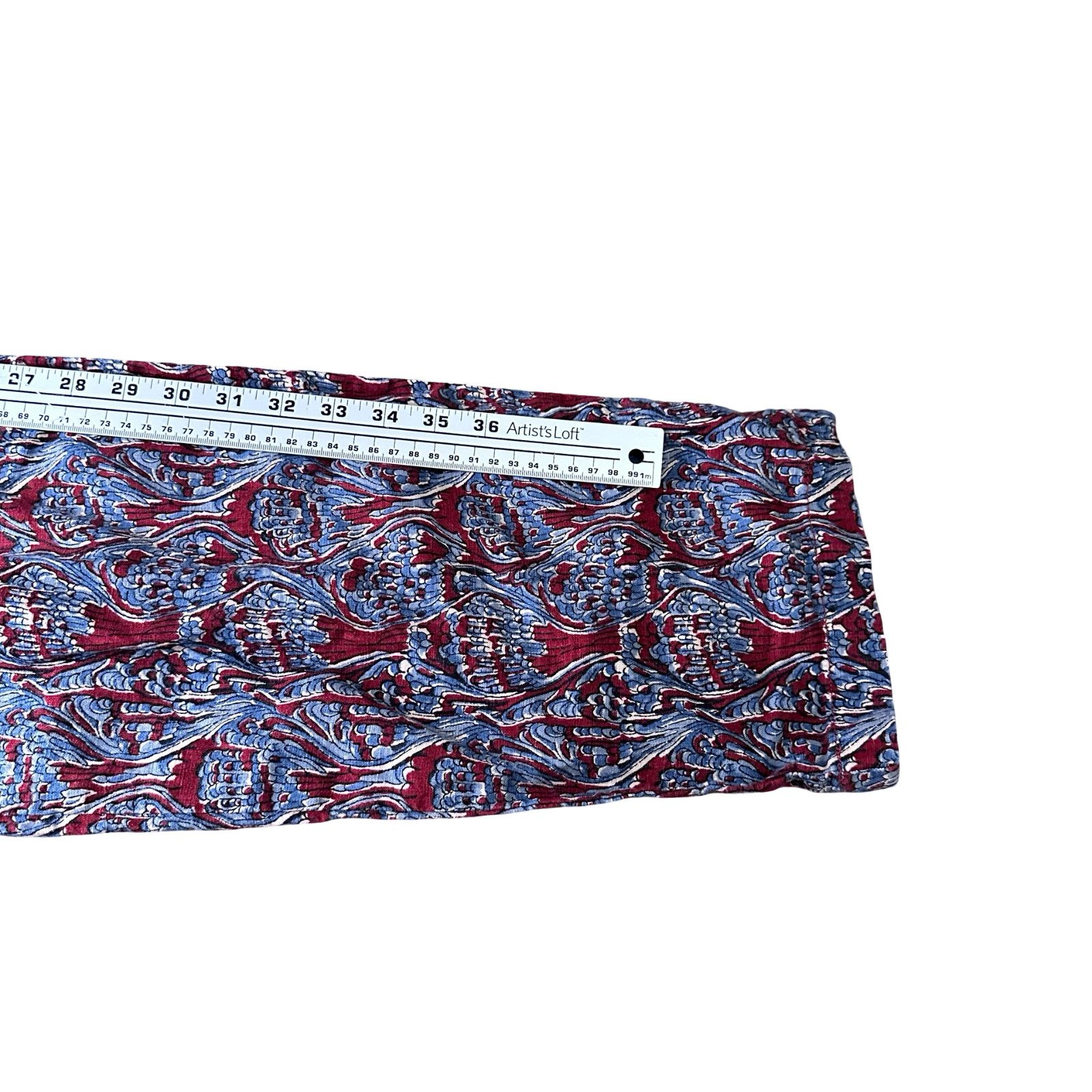 J.Crew Vintage J.Crew Oarsman Linen Pants Men’s 32 x 34 Red Blue Size US 32 / EU 48 - 8 Thumbnail