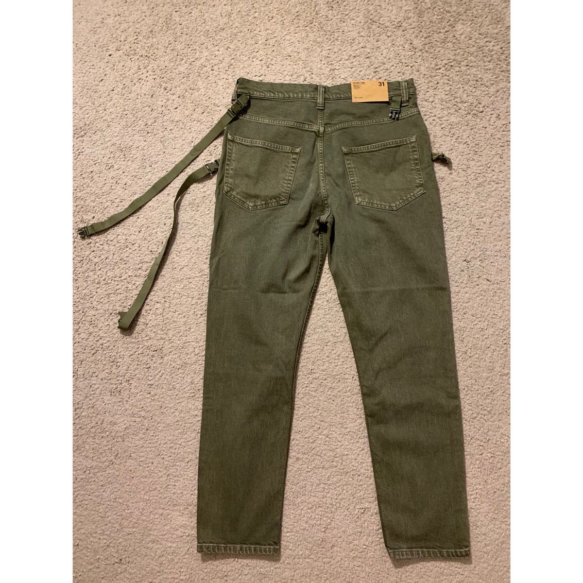 Helmut Lang HELMUT LANG STRAP JEANS Size US 31 - 6 Thumbnail