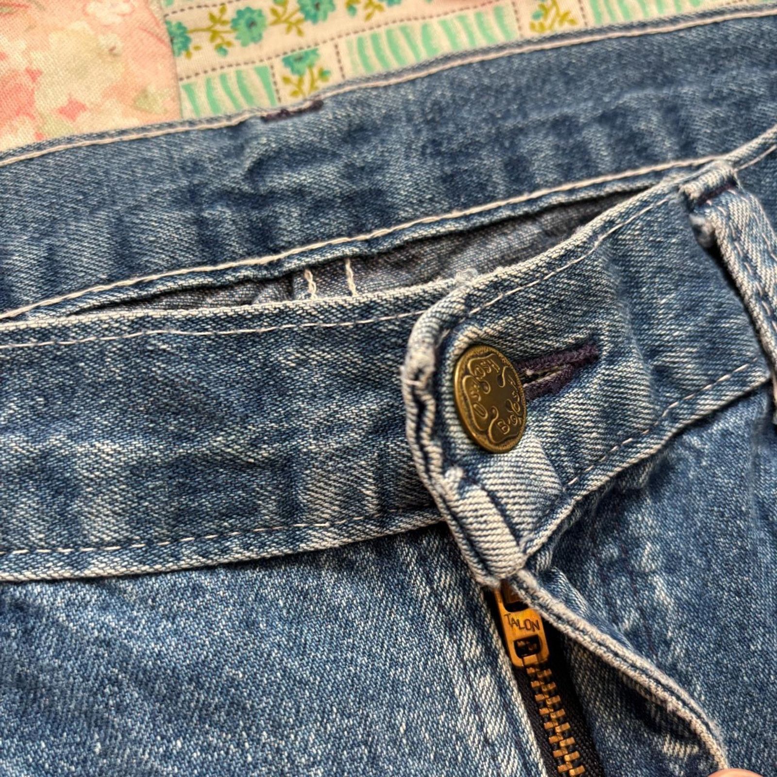 Oshkosh × Vintage True vintage 60s 70s oshkosh mens classic blue jeans 34x32.5 Size US 34 / EU 50 - 2 Thumbnail