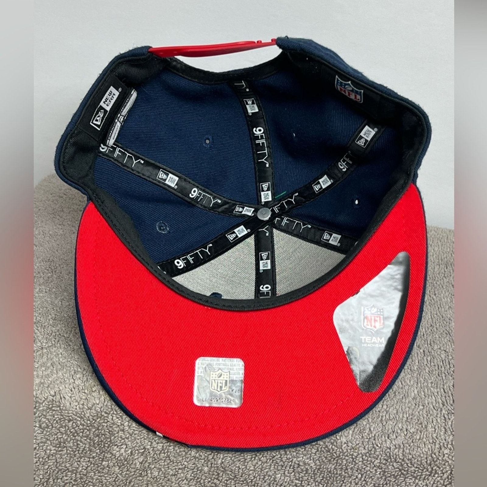 New Era New Era 9fifty New England Patriots SnapBack Hat Denim LOT Size ONE SIZE - 9 Thumbnail