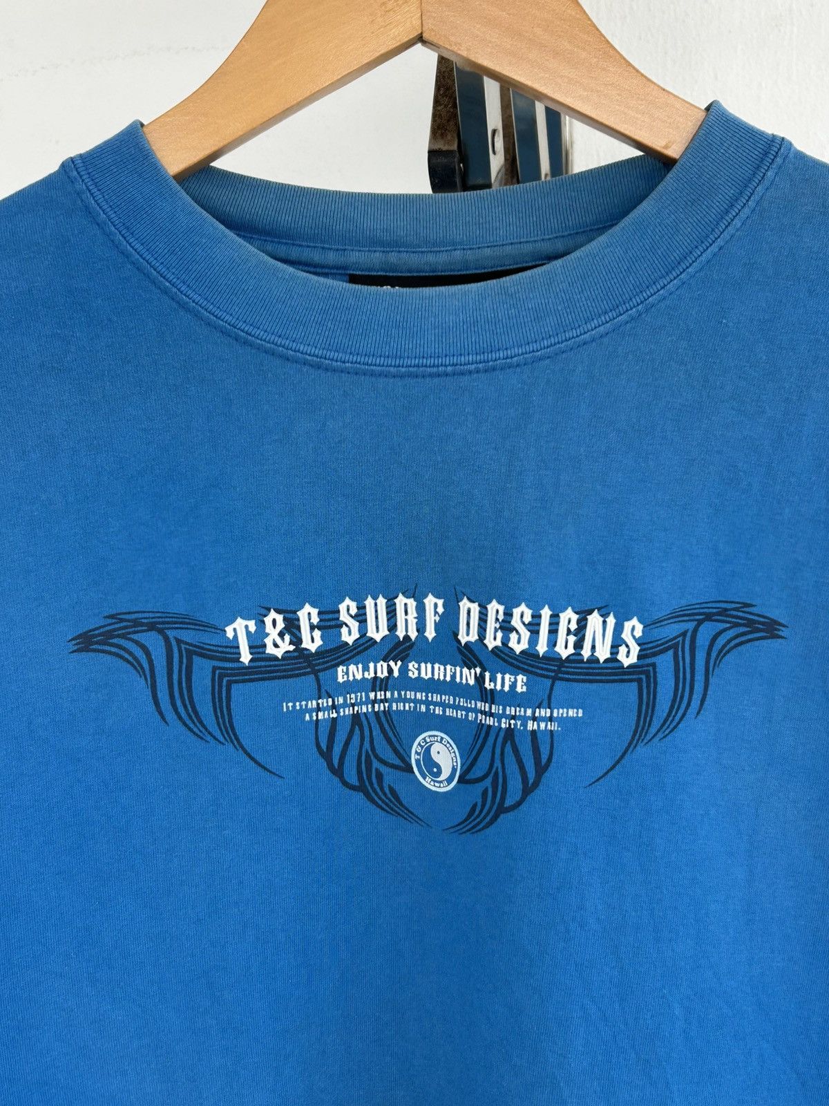 Other T&C Surf Vintage Blue Longsleeve Tee Size US M / EU 48-50 / 2 - 3 Thumbnail