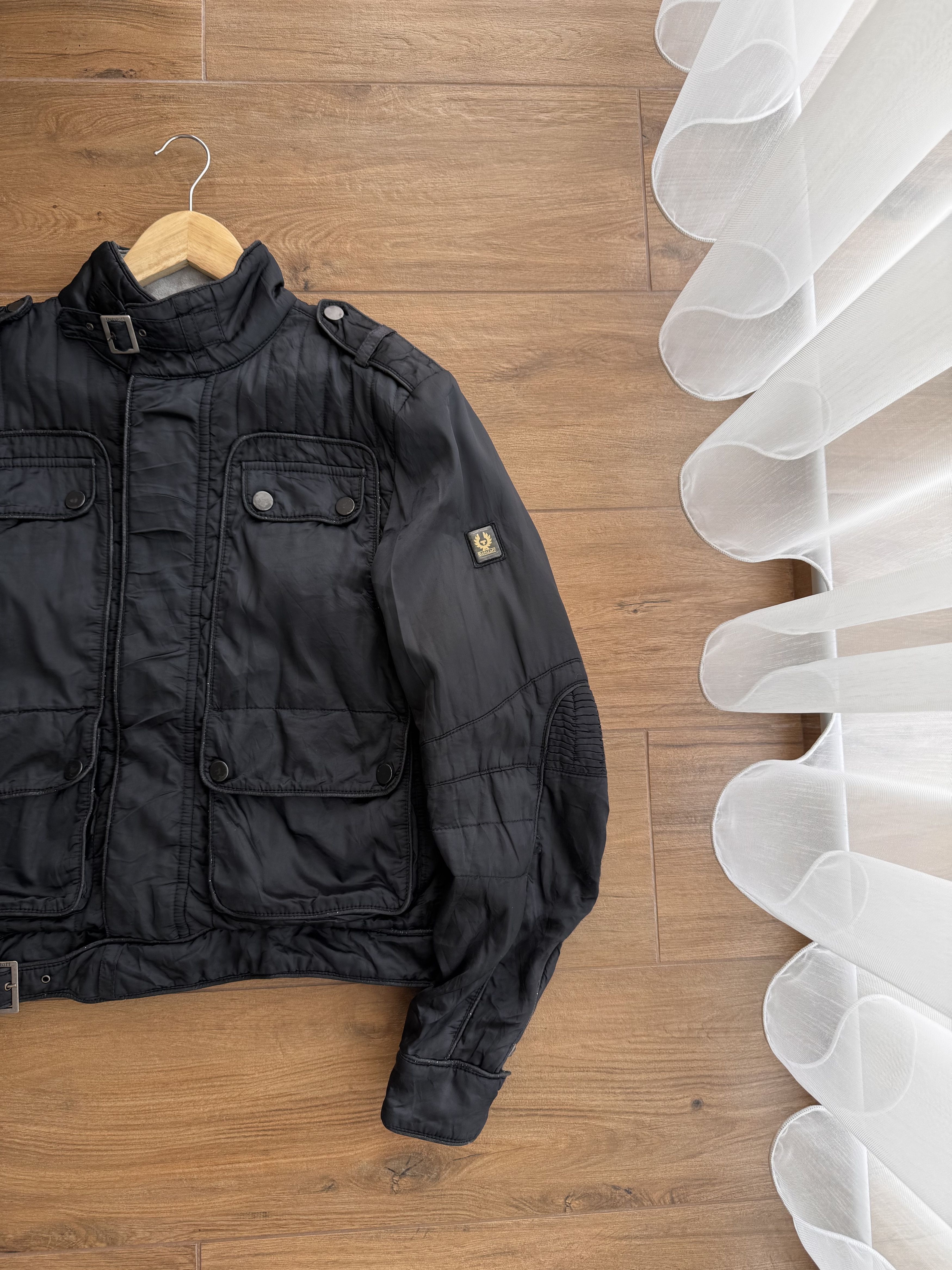 Belstaff × Vintage Vintage Belstaff Nylon Black Label Moto W' Jacket Size M / US 6-8 / IT 42-44 - 2 Thumbnail