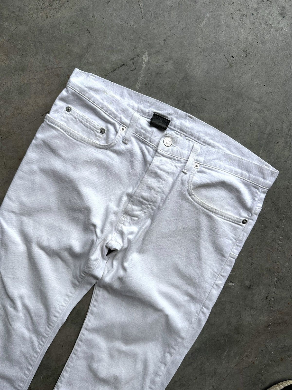 Dior Dior White Denim Size US 30 / EU 46 - 2 Thumbnail