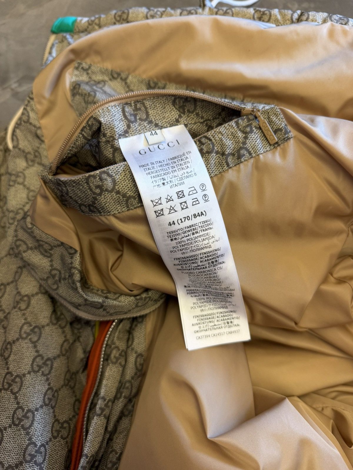Gucci Gucci Not Fake jacket Size US S / EU 44-46 / 1 - 4 Thumbnail