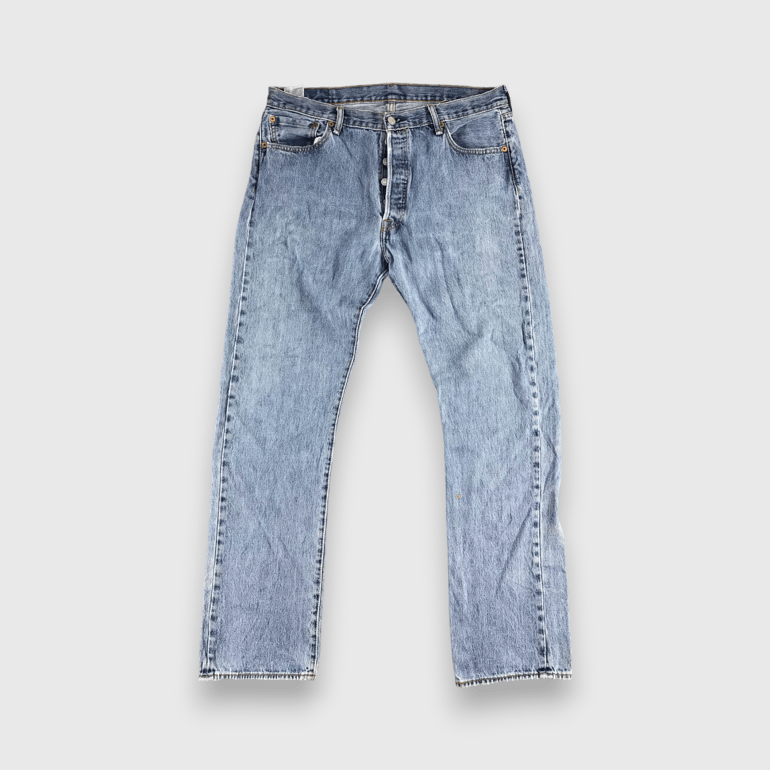 Levi's Blue Wash Levis 501 Jeans-J383 Size US 36 / EU 52 - 1 Thumbnail