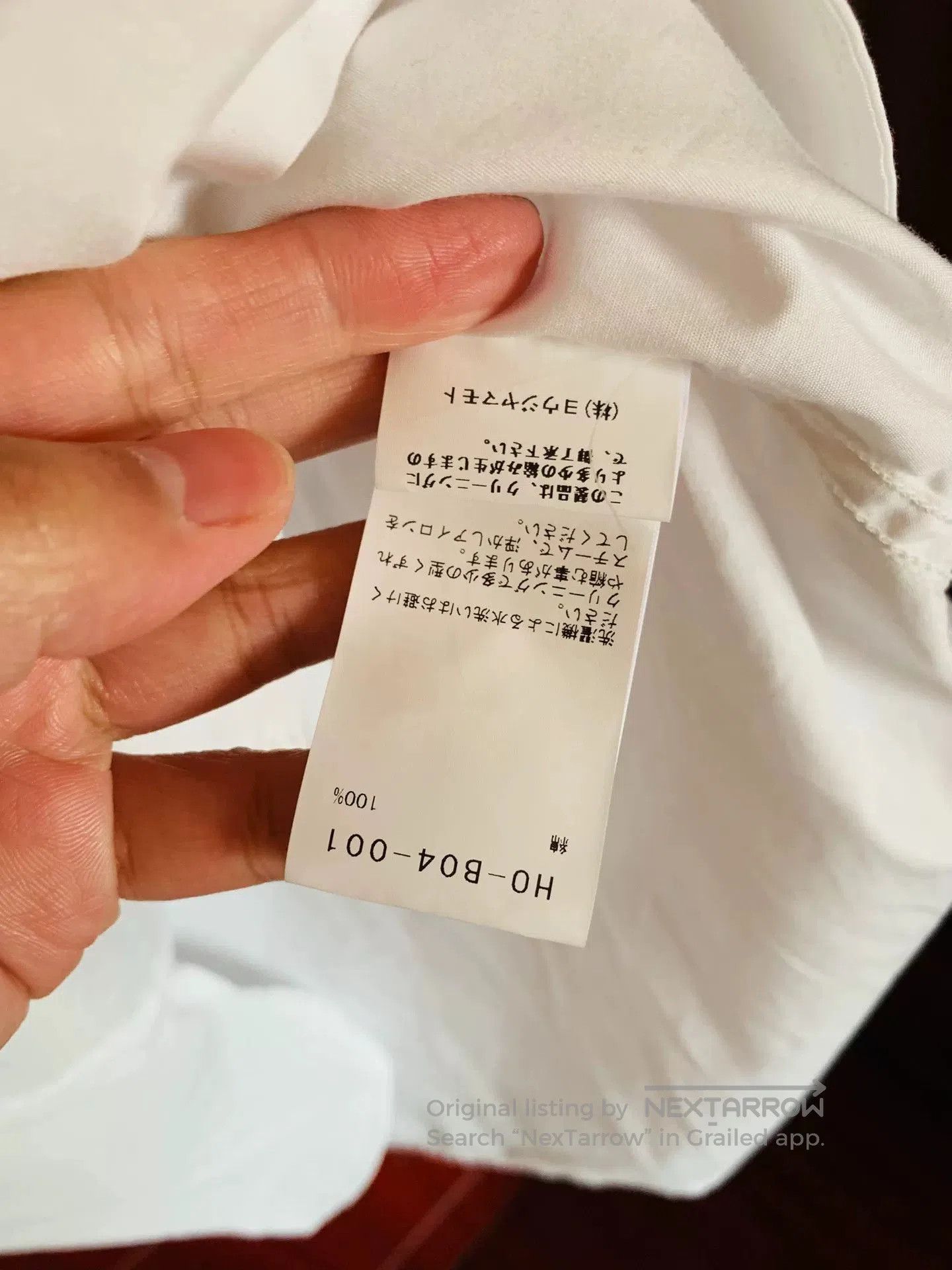 Yohji Yamamoto Yohji Yamamoto White Dress Shirt Size 3. Size US L / EU 52-54 / 3 - 7 Thumbnail
