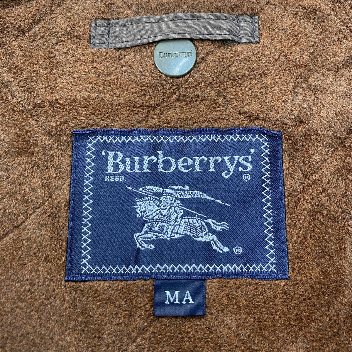 Burberry Vintage Burberrys Quilted Liner Jacket Winter Brown Luxury Size US M / EU 48-50 / 2 - 6 Thumbnail
