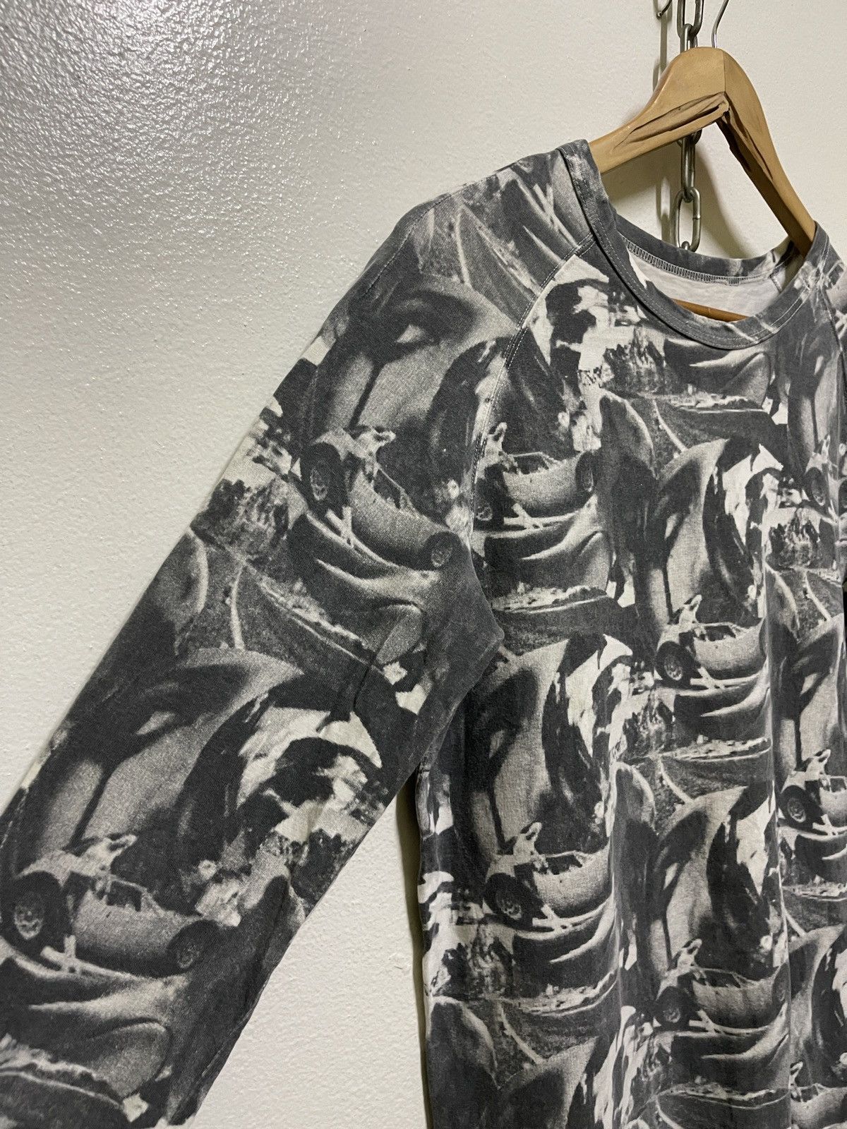 Japanese Brand No Vacancy Full Printed Long Sleeve Size US M / EU 48-50 / 2 - 2 Thumbnail