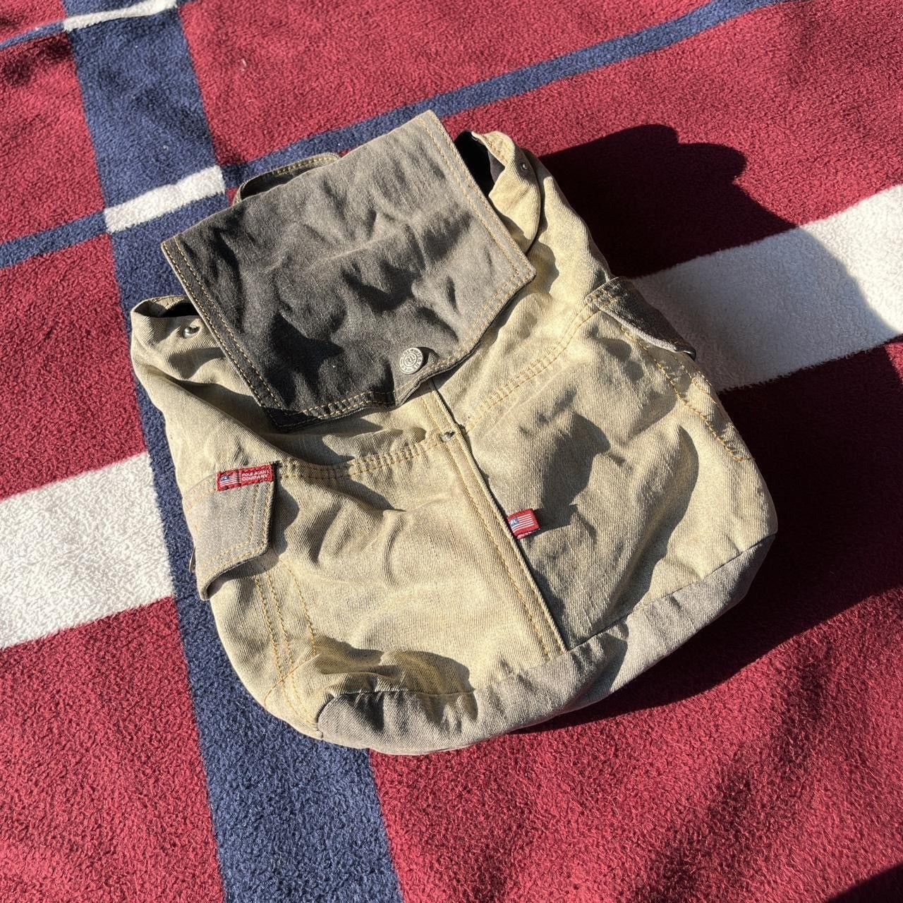 Polo Ralph Lauren Polo Ralph Lauren Rare Vintage acid washed denim backpack Size ONE SIZE - 1 Thumbnail