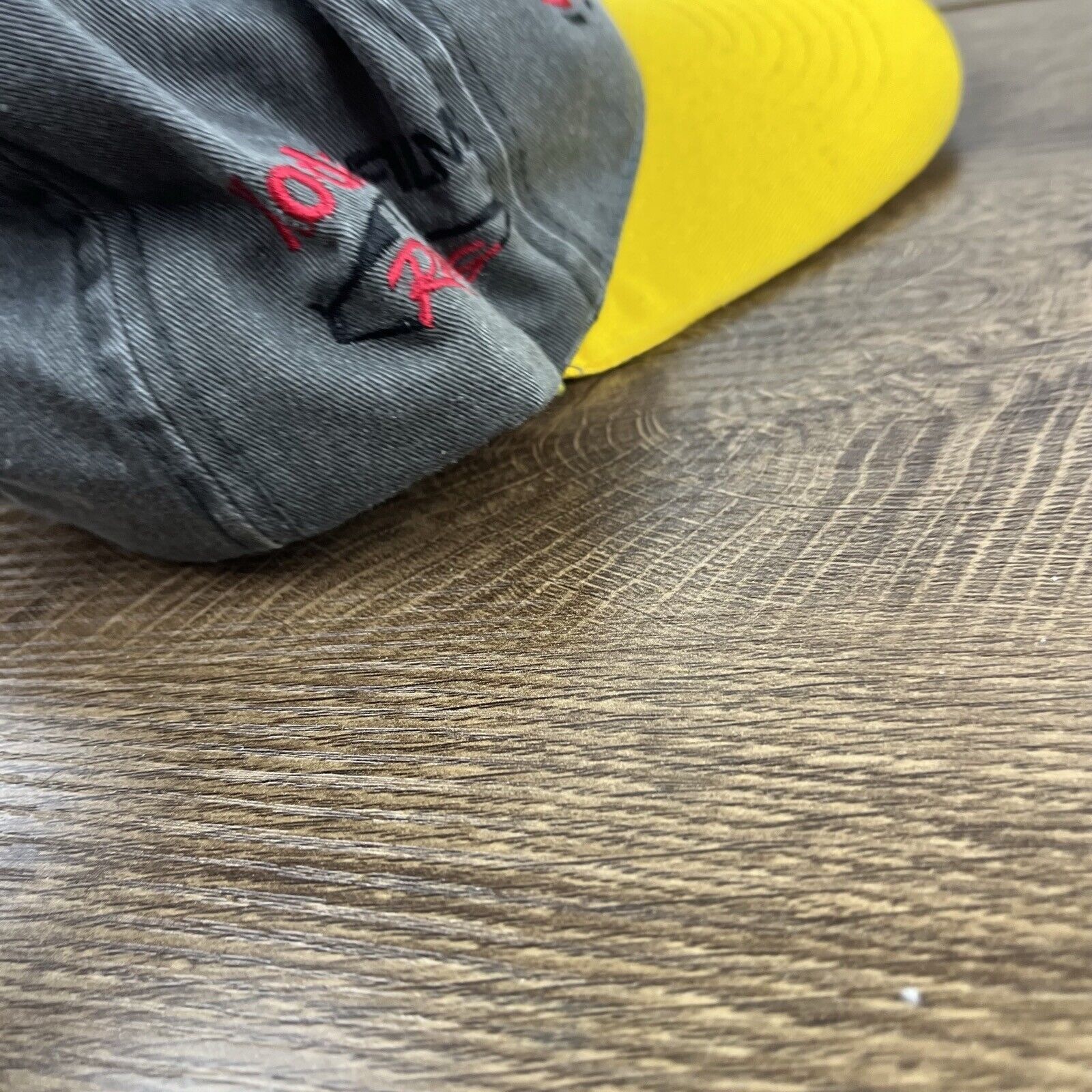 Other Sterling Martin Hat NASCAR Racing Gray Hat Adjustable Gray A Size ONE SIZE - 12 Thumbnail