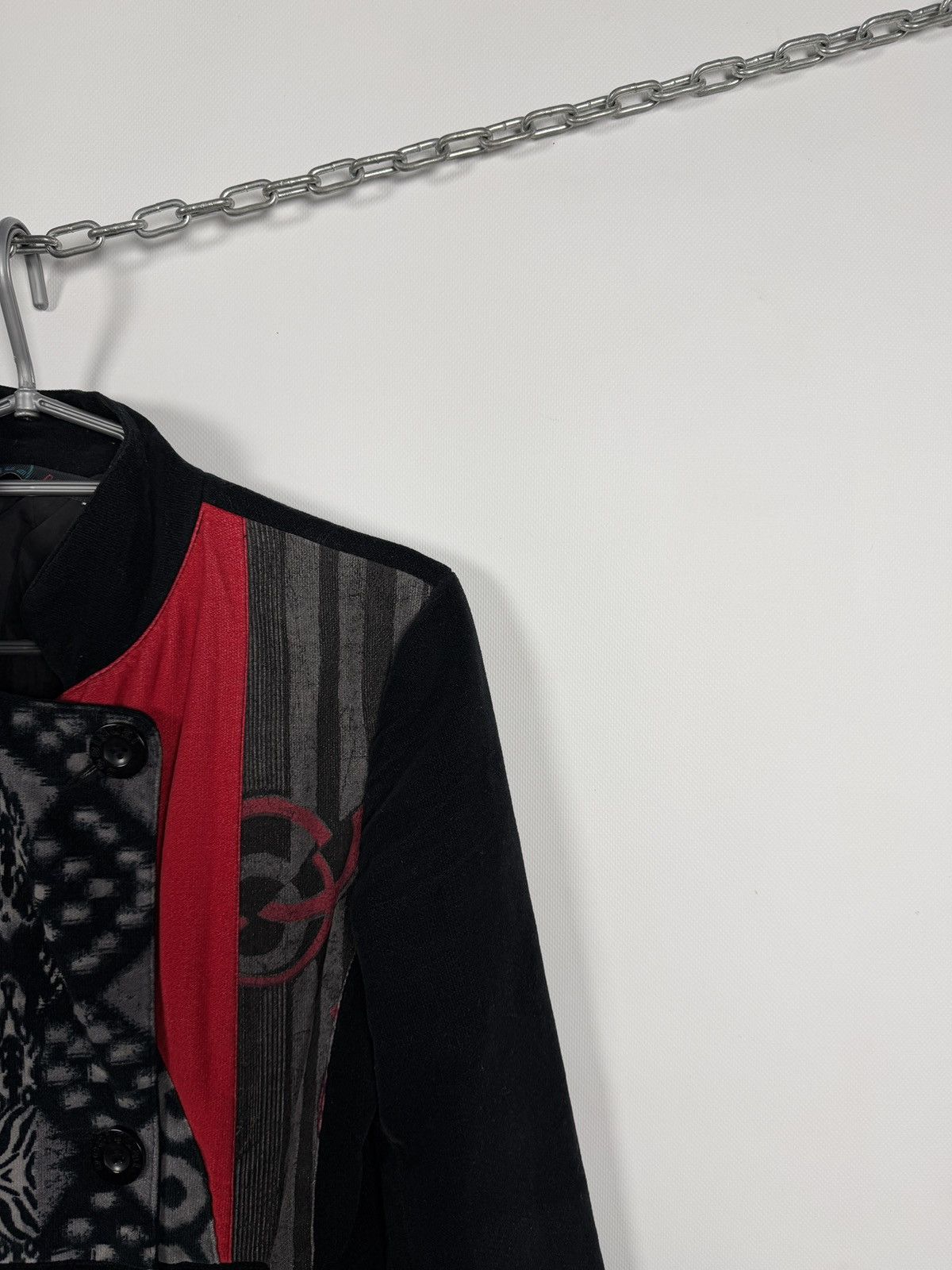 Desigual Women’s Desigual Rainbow Multicolored Coat Jacket Size 36 Size XS / US 0-2 / IT 36-38 - 2 Thumbnail